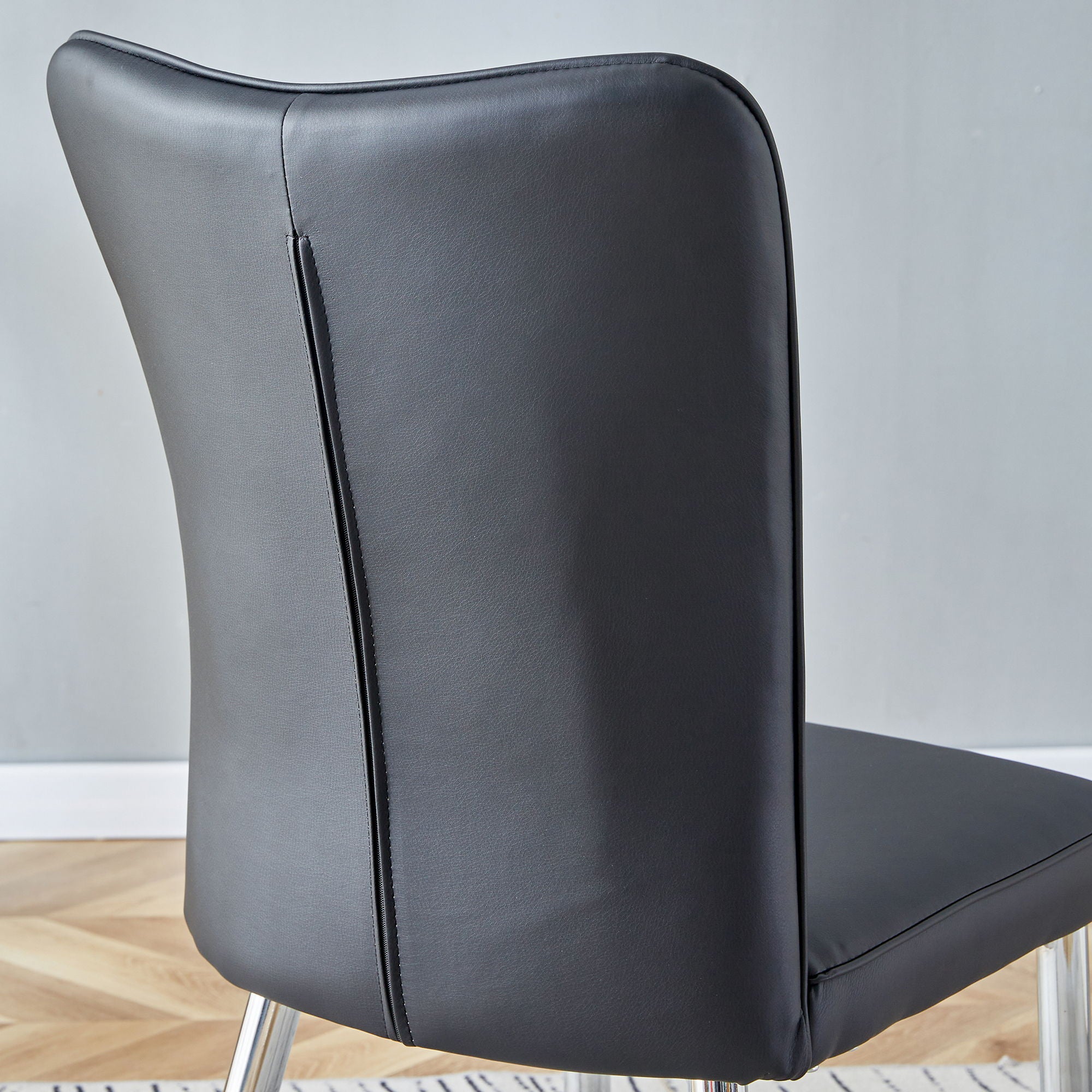 Modern Minimalist Dining Chairs With Metal Legs - Best Buy Furniture