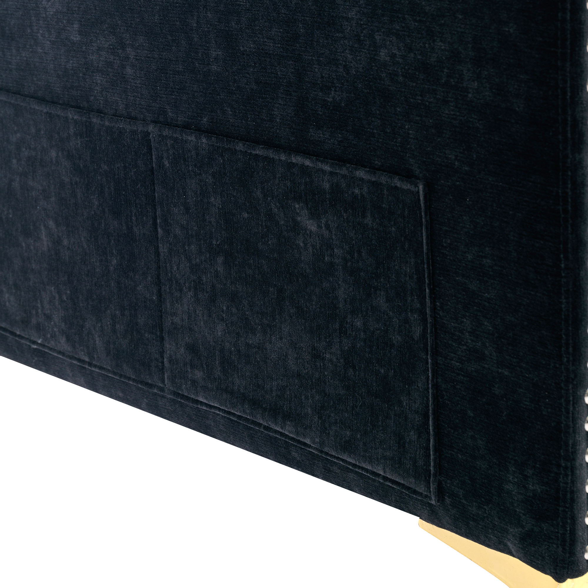 Modern L - Shape Convertible Sectional Sofa With Movable Ottoman - Best Buy Furniture