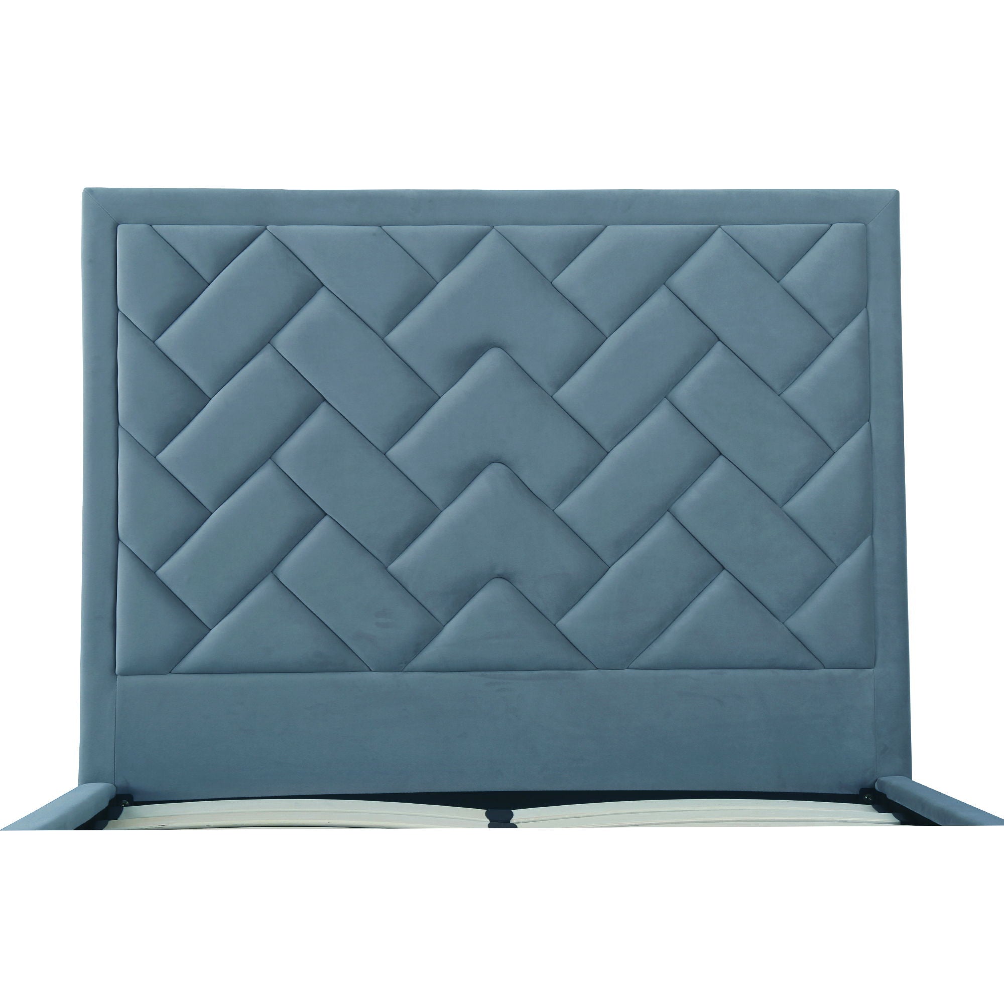 Crosby - Bed With Upholstered Headboard And Slats