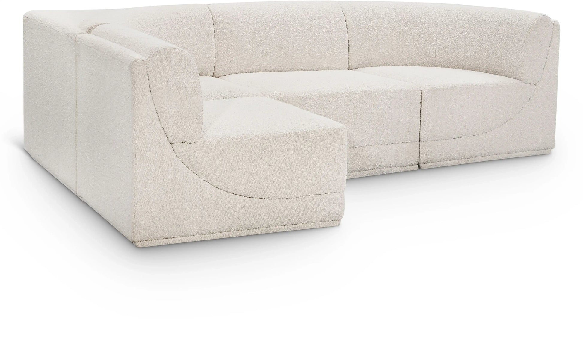 Ollie - 4 Piece Modular Sectional - Best Buy Furniture