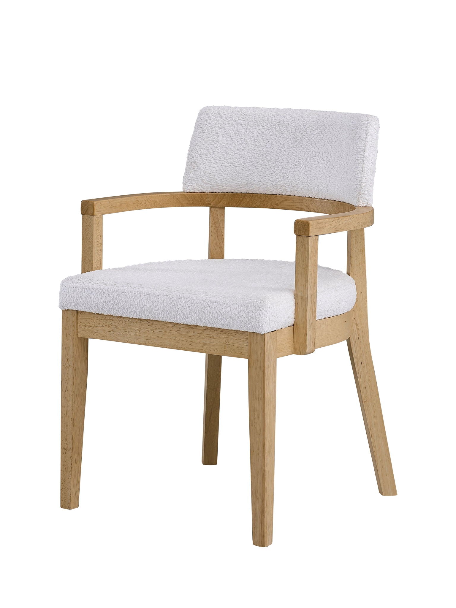 Kasem - Gorge Fabric Side Chair (Set of 2) - White - Best Buy Furniture