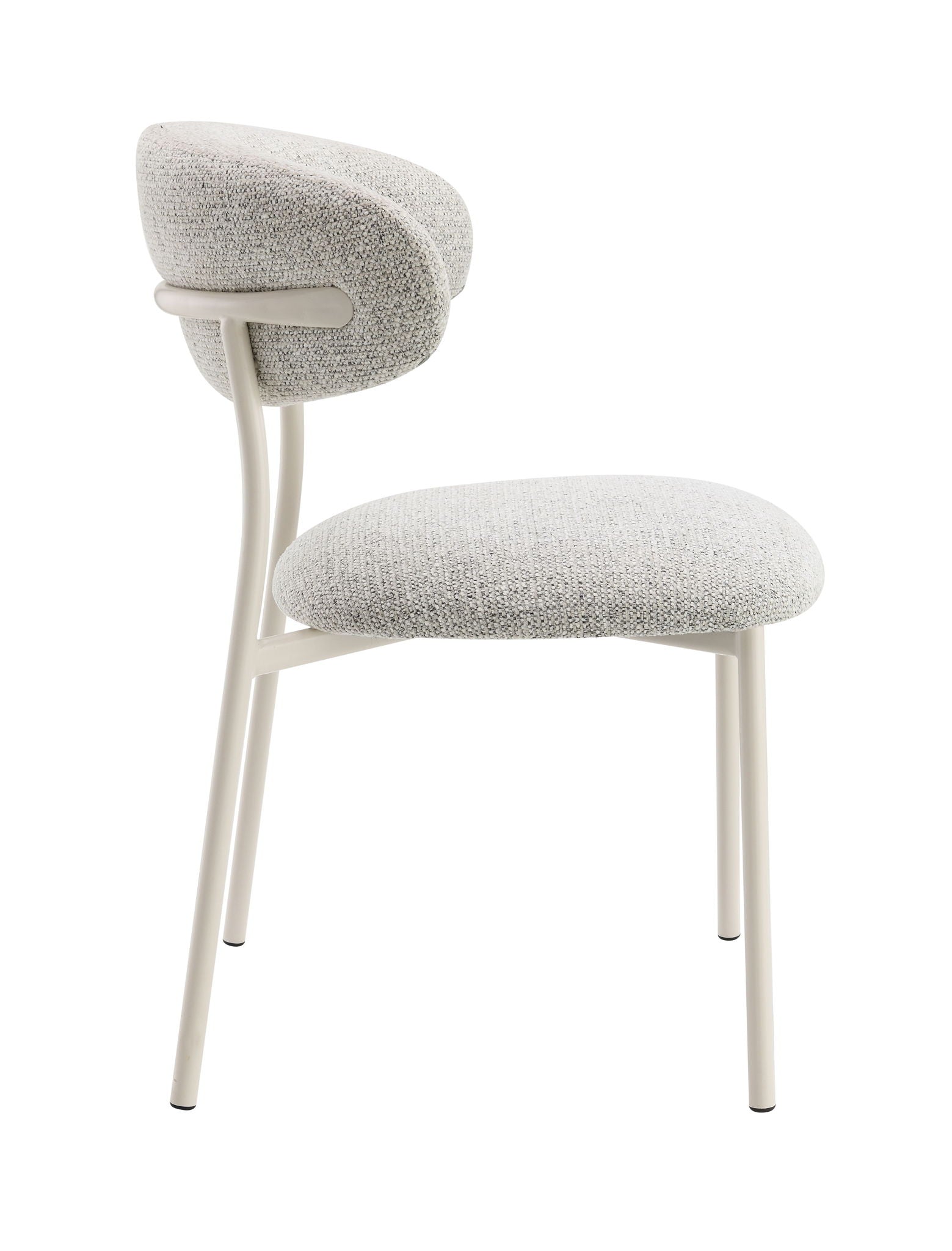 Kalam - Fabric Side Chair (Set of 2) - Light Gray - Best Buy Furniture