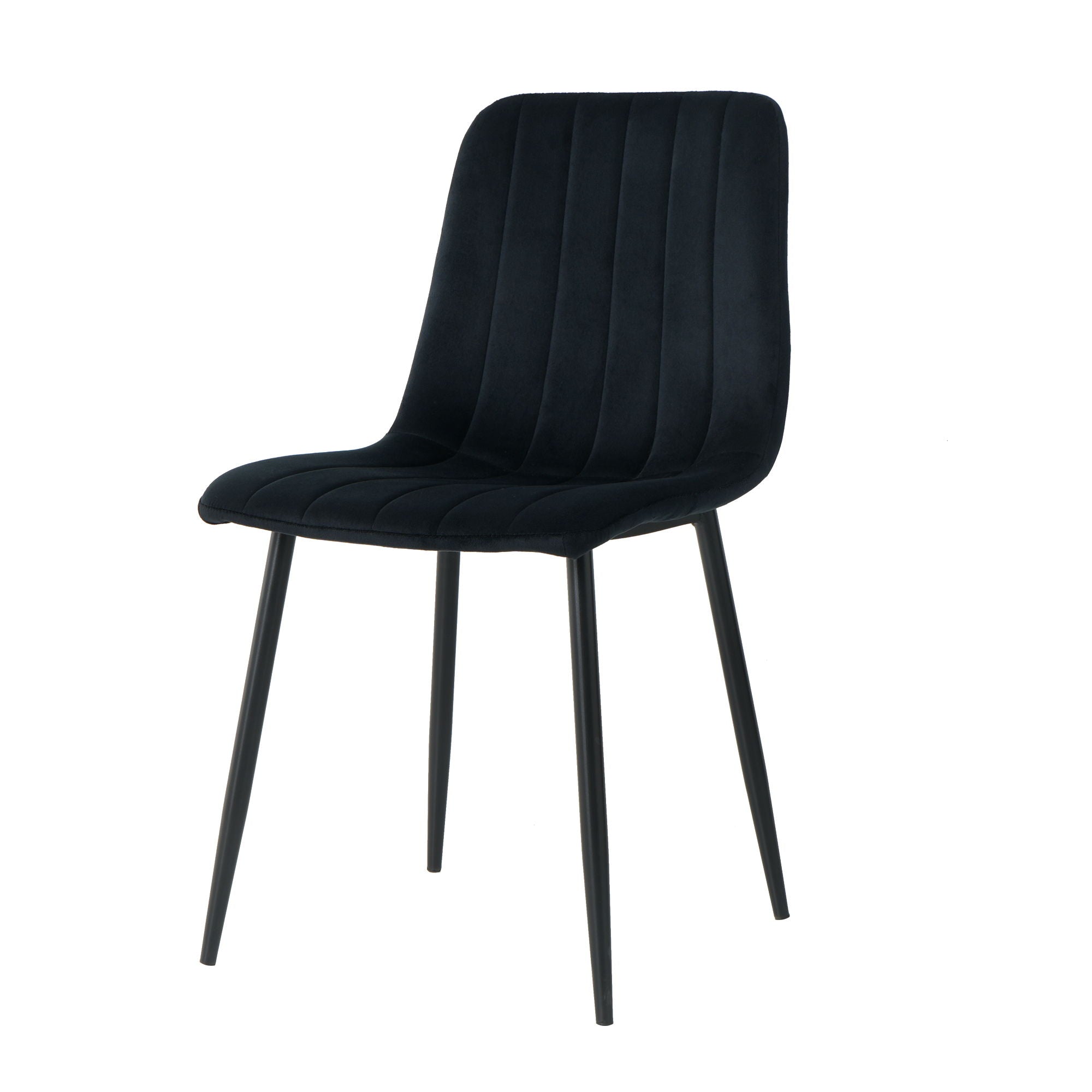 Dining Chair, Modern Kitchen Dining Chair With Cushion Back, Upholstered Side Chair With Coated Metal Legs, Family Kitchen Dining Room And Living Room - Best Buy Furniture
