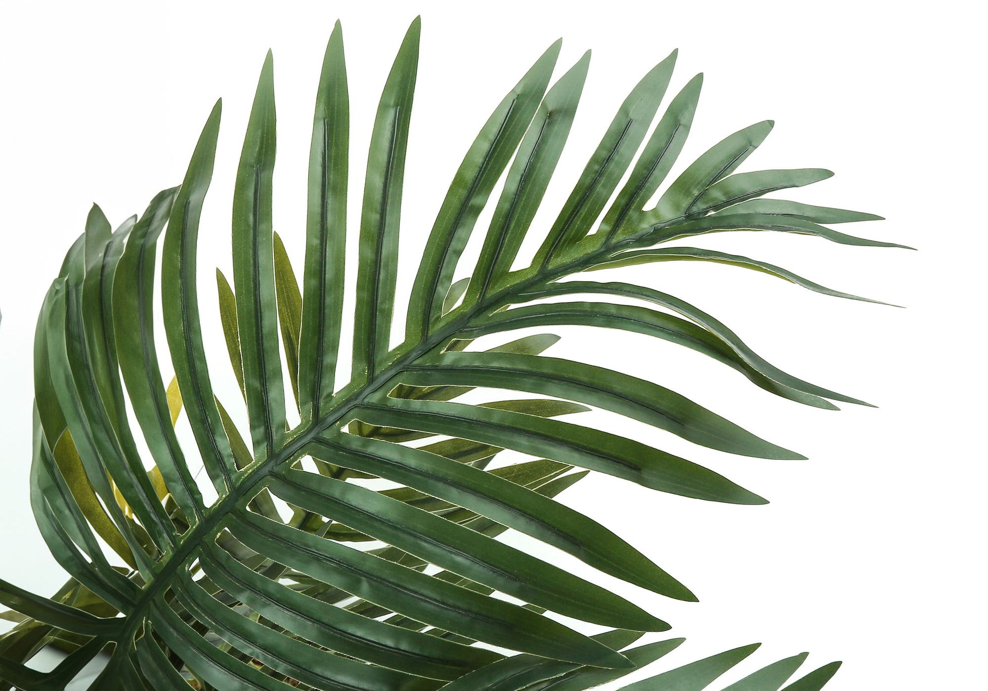 34" Tall, Artificial Plant, Palm Tree, Indoor, Faux, Fake, Floor, Greenery, Potted, Real Touch, Decorative - Green / Black - Best Buy Furniture