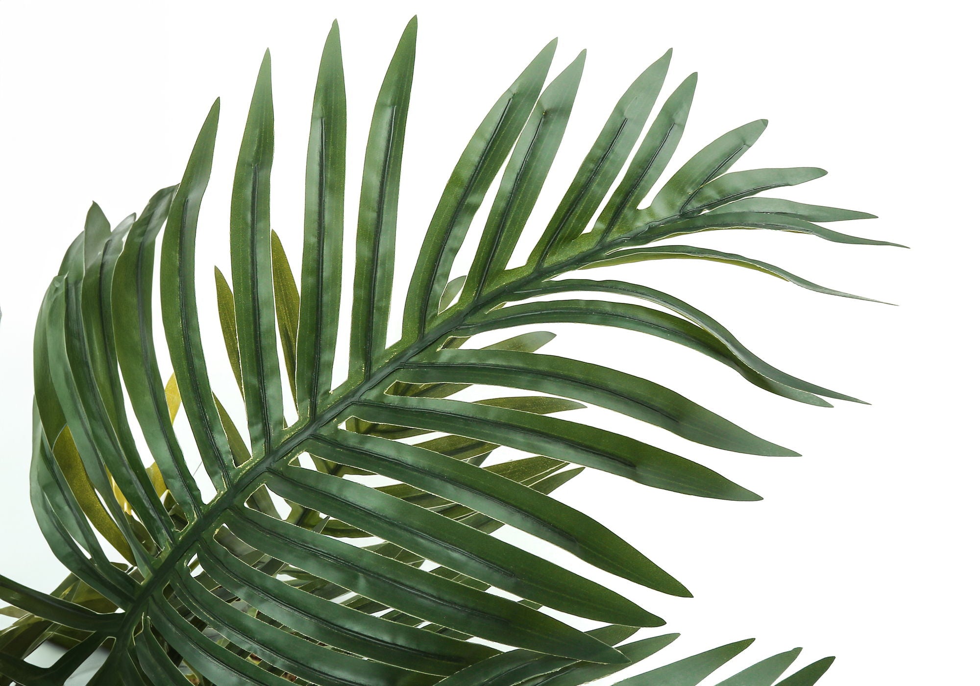34" Tall, Artificial Plant, Palm Tree, Indoor, Faux, Fake, Floor, Greenery, Potted, Real Touch, Decorative - Green / Black - Best Buy Furniture