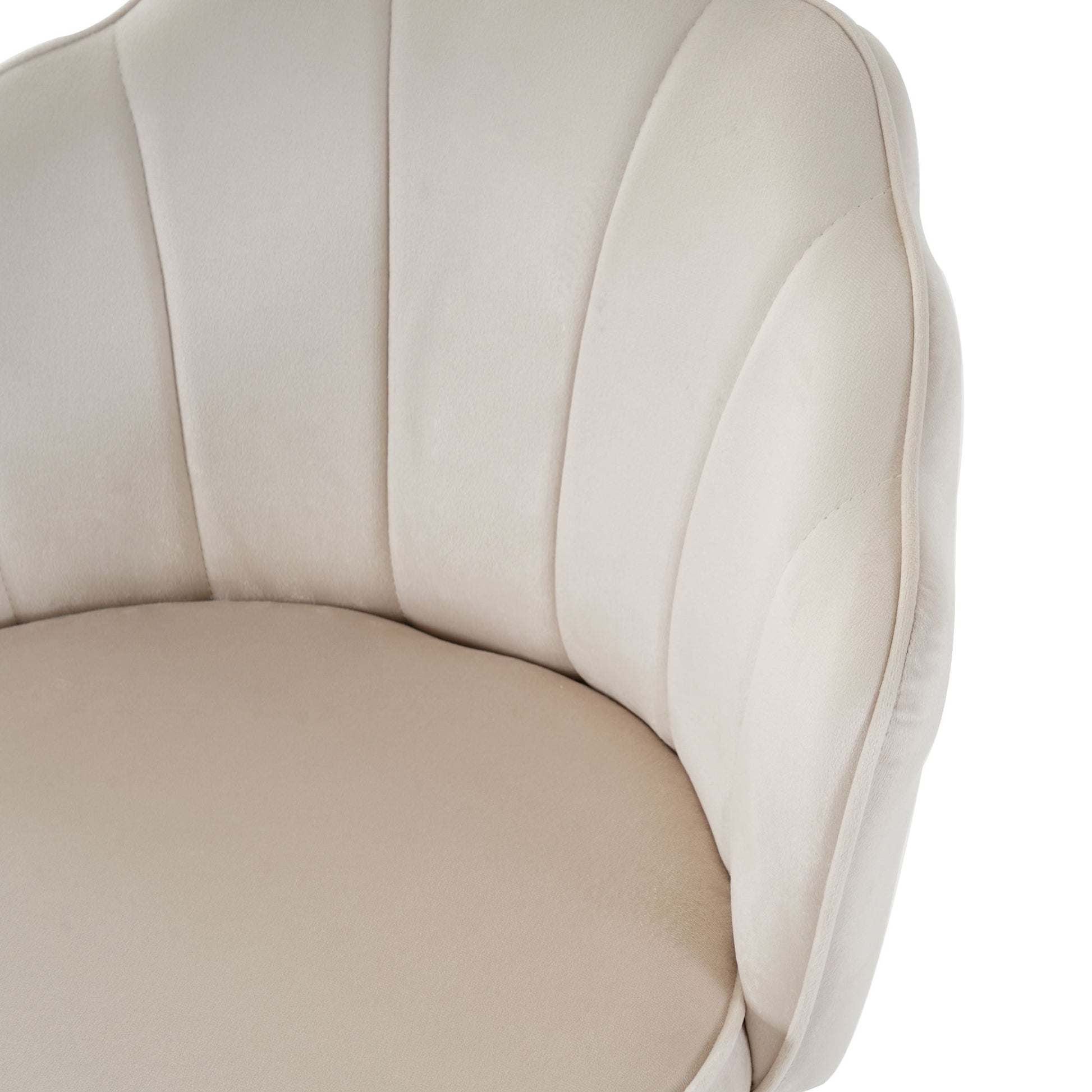 Elegant Shell Shape Velvet Bar Chair (Set of 2) - Best Buy Furniture