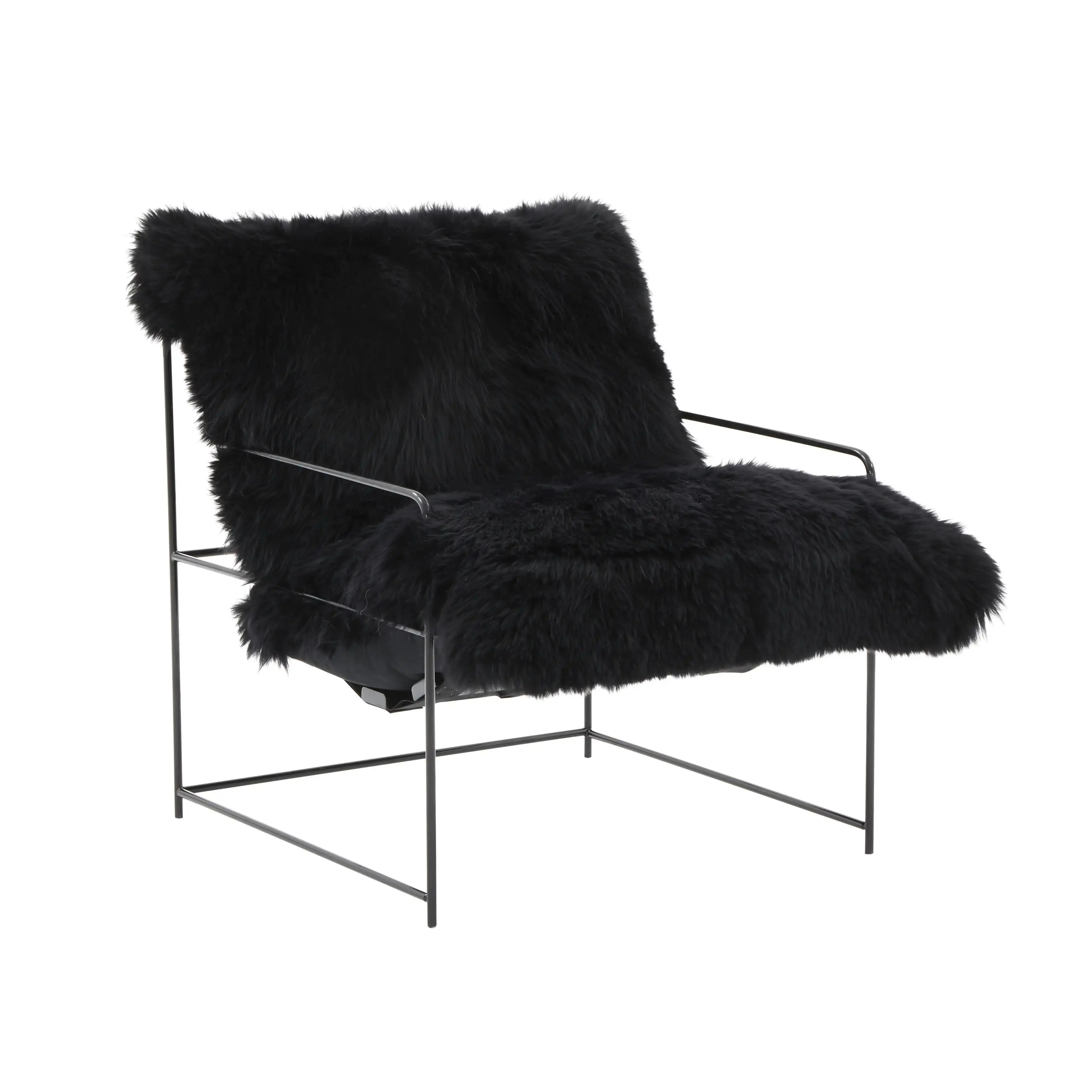 Kimi - Genuine Sheepskin Chair - Best Buy Furniture