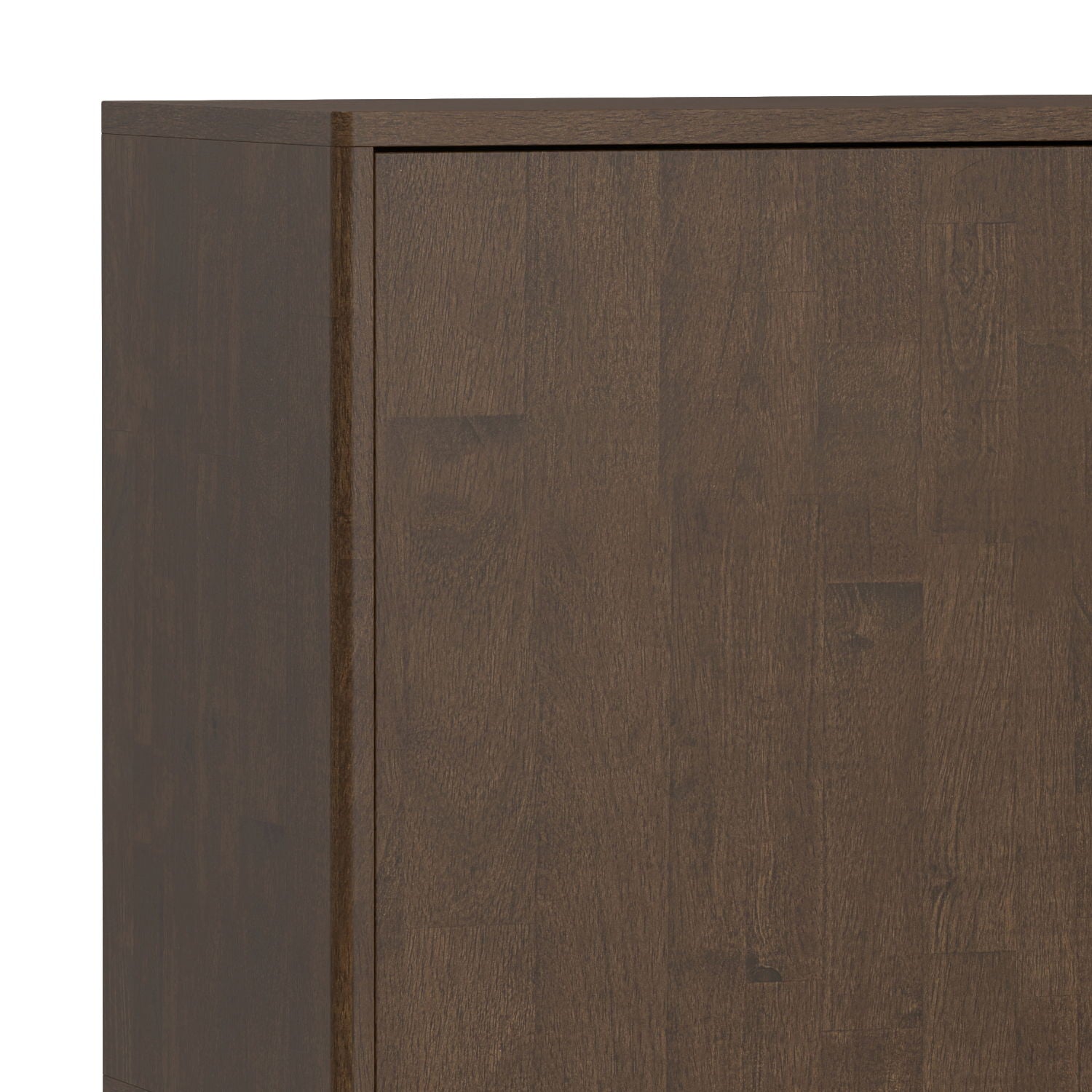 Harper - 3 Door Sideboard Buffet / Storage Cabinet - Walnut Brown - Best Buy Furniture