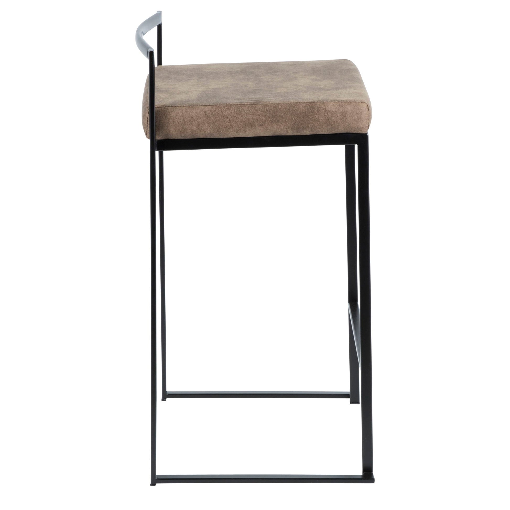 Fuji - Contemporary Style Stackable Counter Stool - Best Buy Furniture