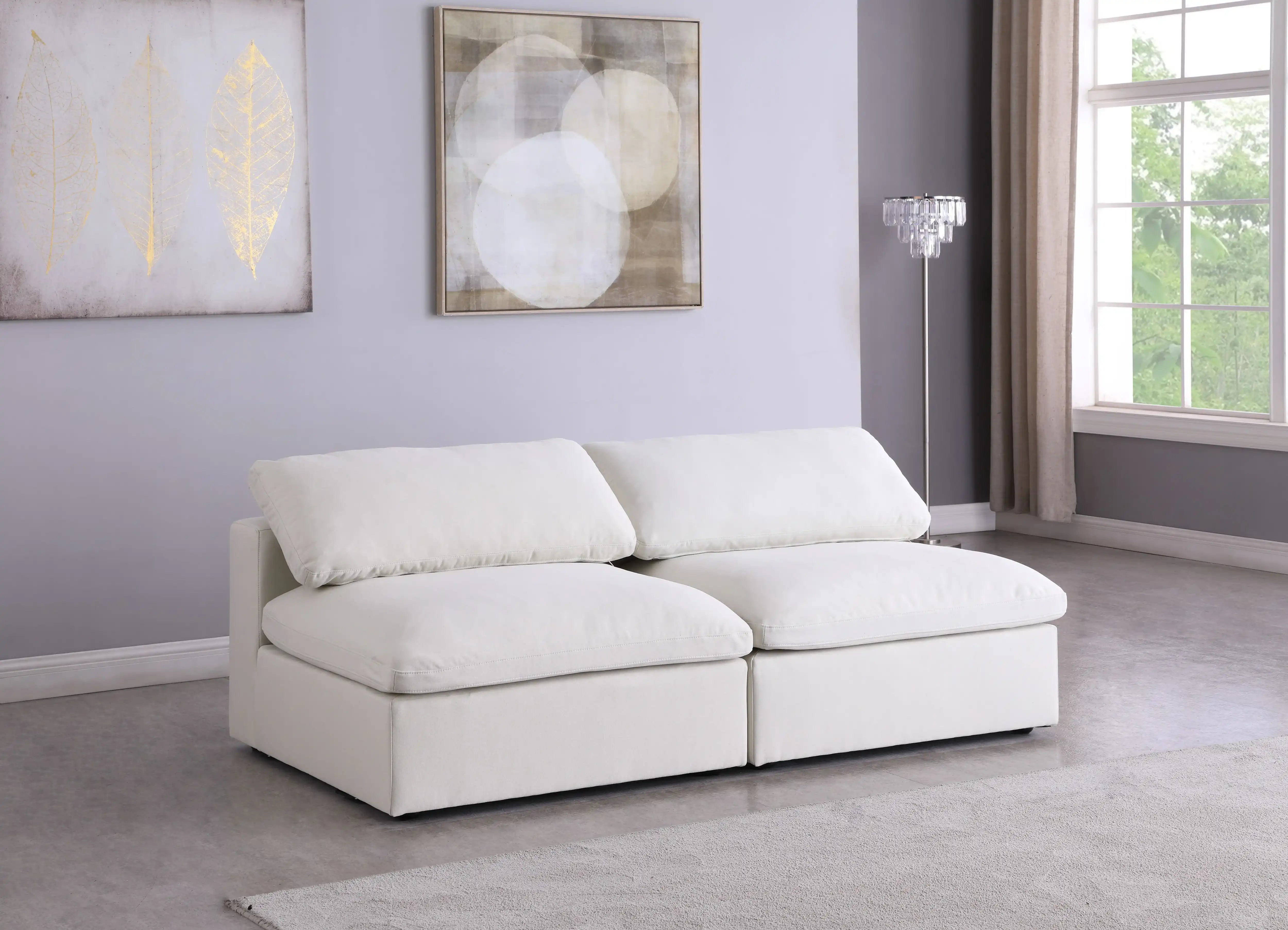 Serene - Modular Armless 2 Seat Sofa - Best Buy Furniture