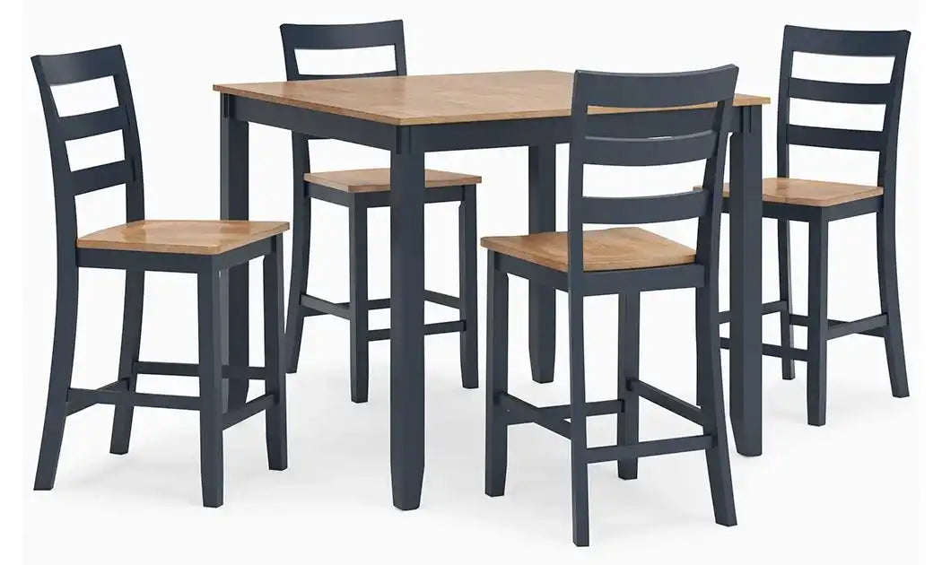 Gesthaven - Dining Room Counter Table Set - Best Buy Furniture
