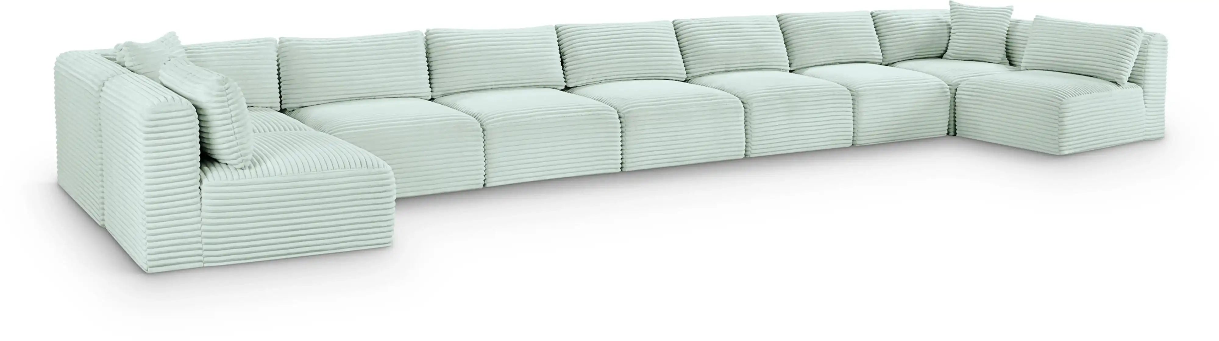 Shaggy - 9 Piece Modular Sectional - Best Buy Furniture