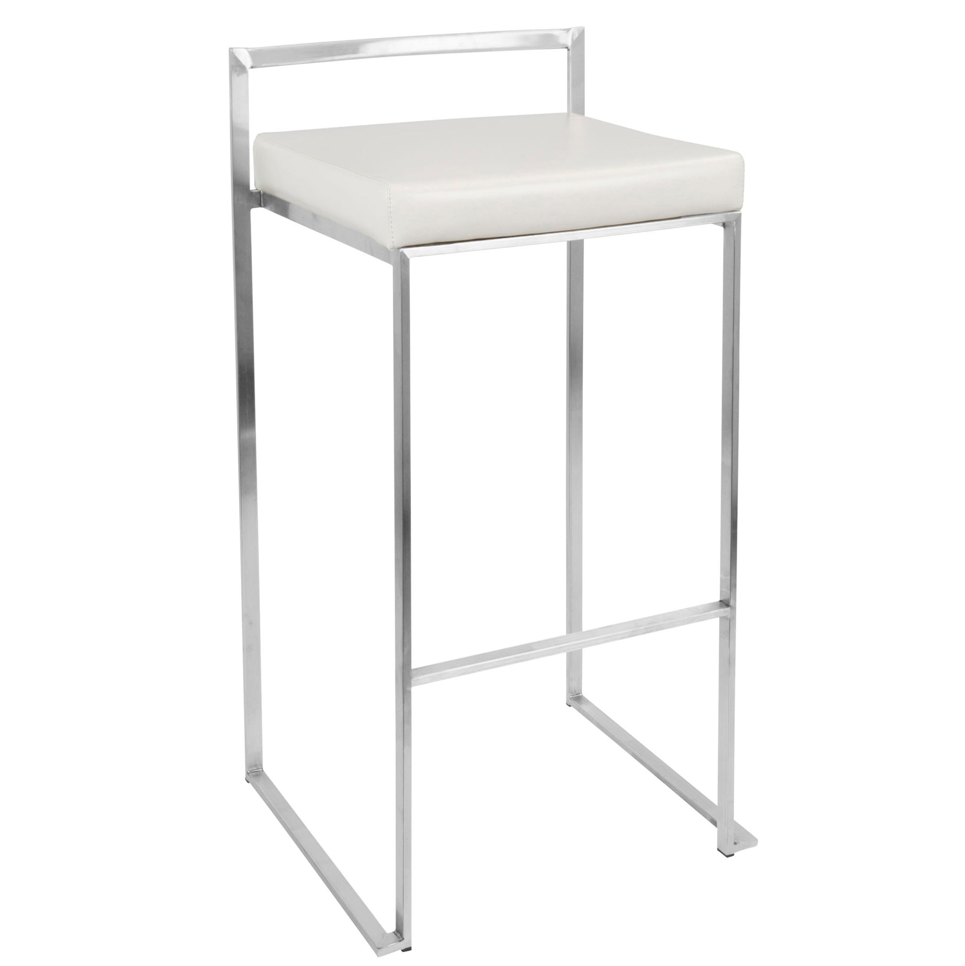 Fuji - Contemporary And Elegant Design Stackable Barstool - Best Buy Furniture