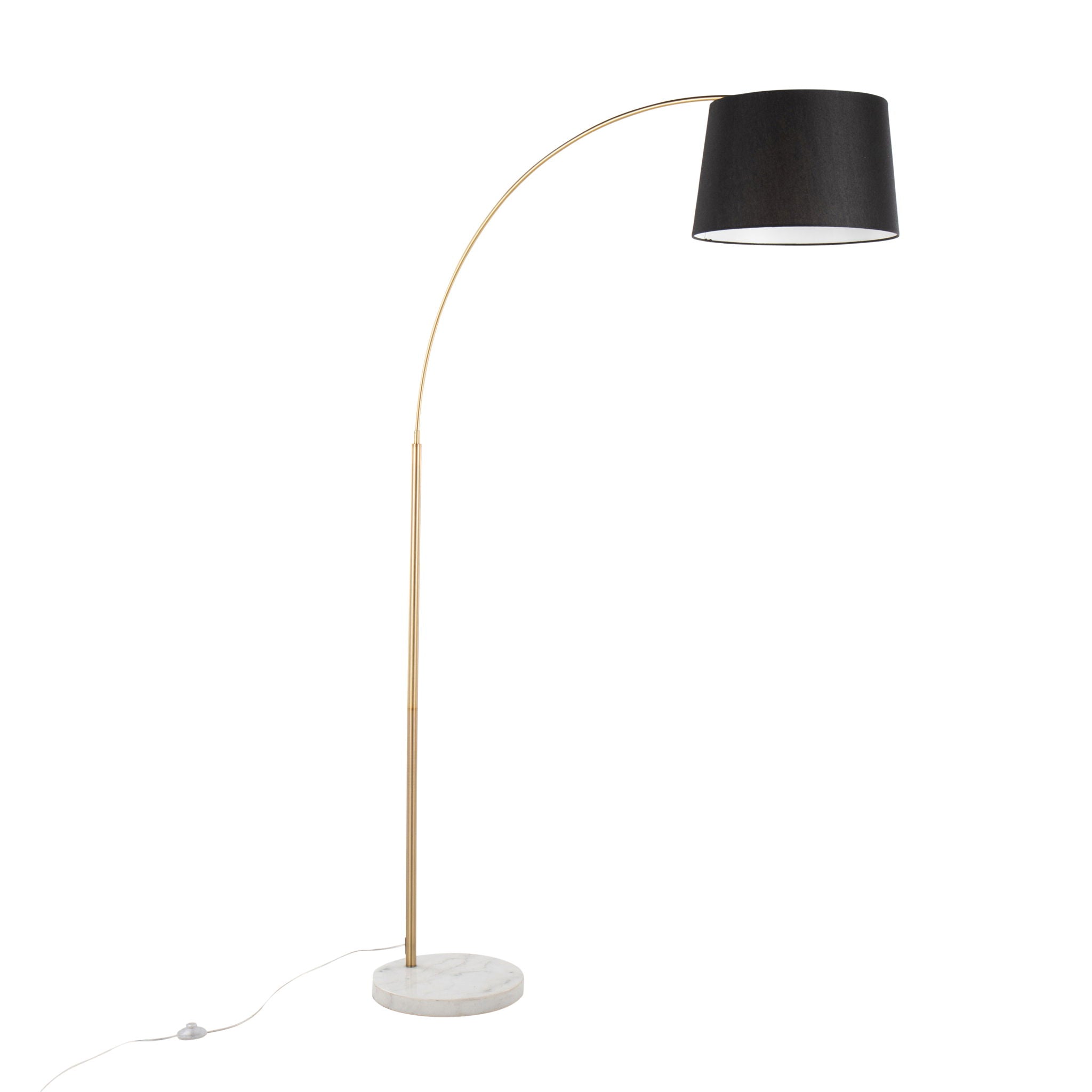 March - Contemporary Floor Lamp & Elegant Finish - Best Buy Furniture