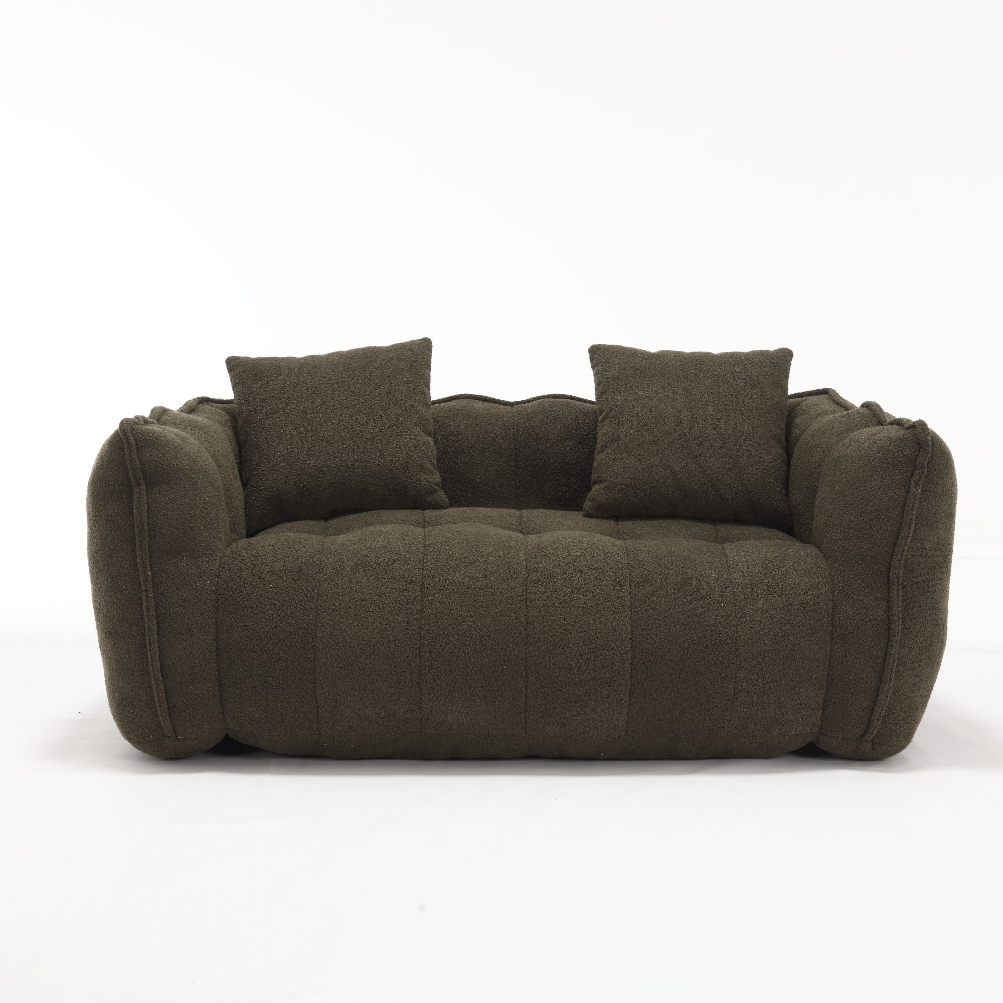 Cozy Beanbag Chair With High Resilience Foam Core For 2 - Best Buy Furniture
