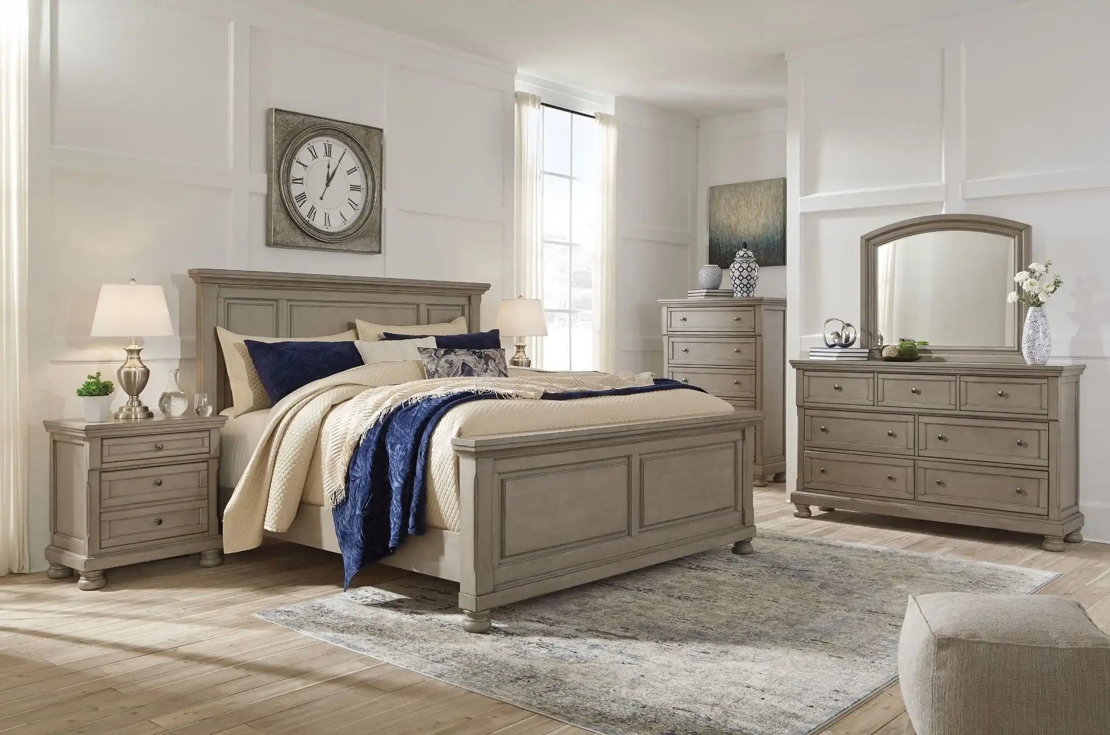 Lettner - Panel Bed - Best Buy Furniture