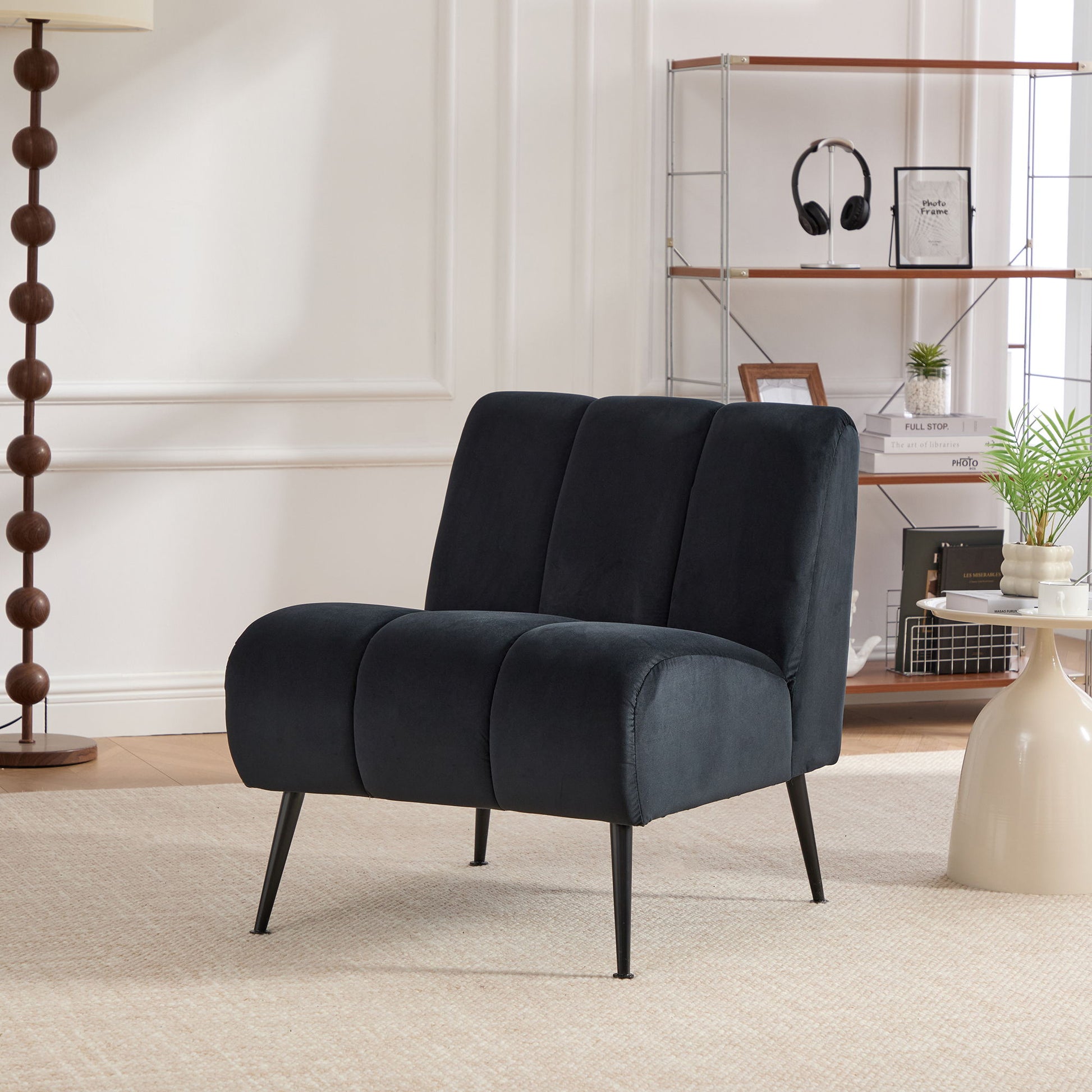 Upholstered Armless Chair For Living Room - Best Buy Furniture