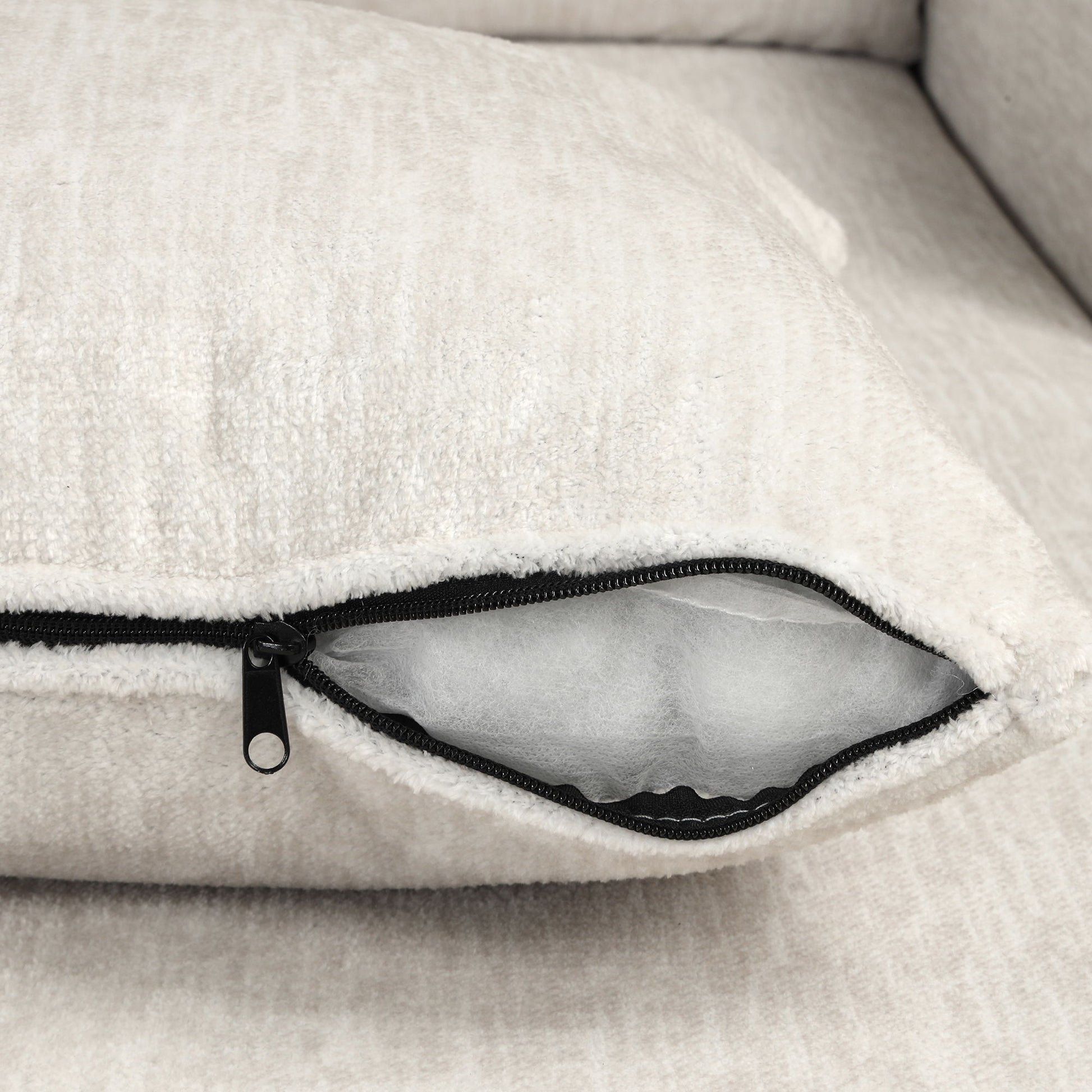 Contemporary U - Shaped Sectional Sofa With Movable Storage Ottoman - Best Buy Furniture