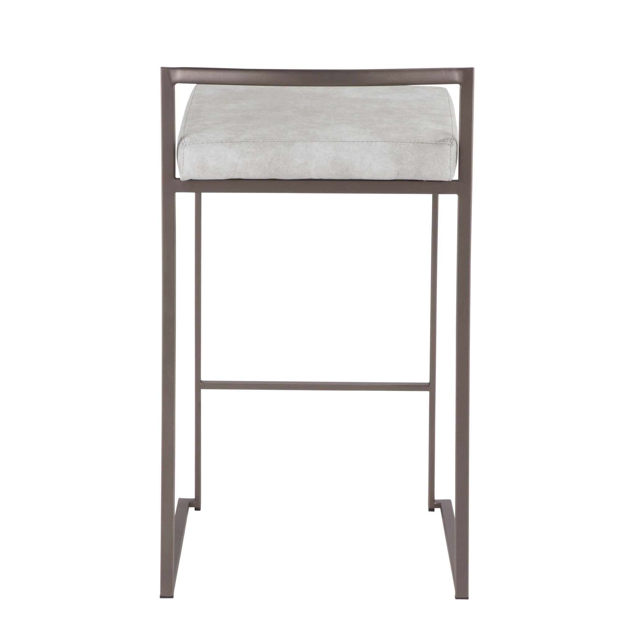 Fuji - Industrial Stackable Counter Stool Elegant Design - Best Buy Furniture