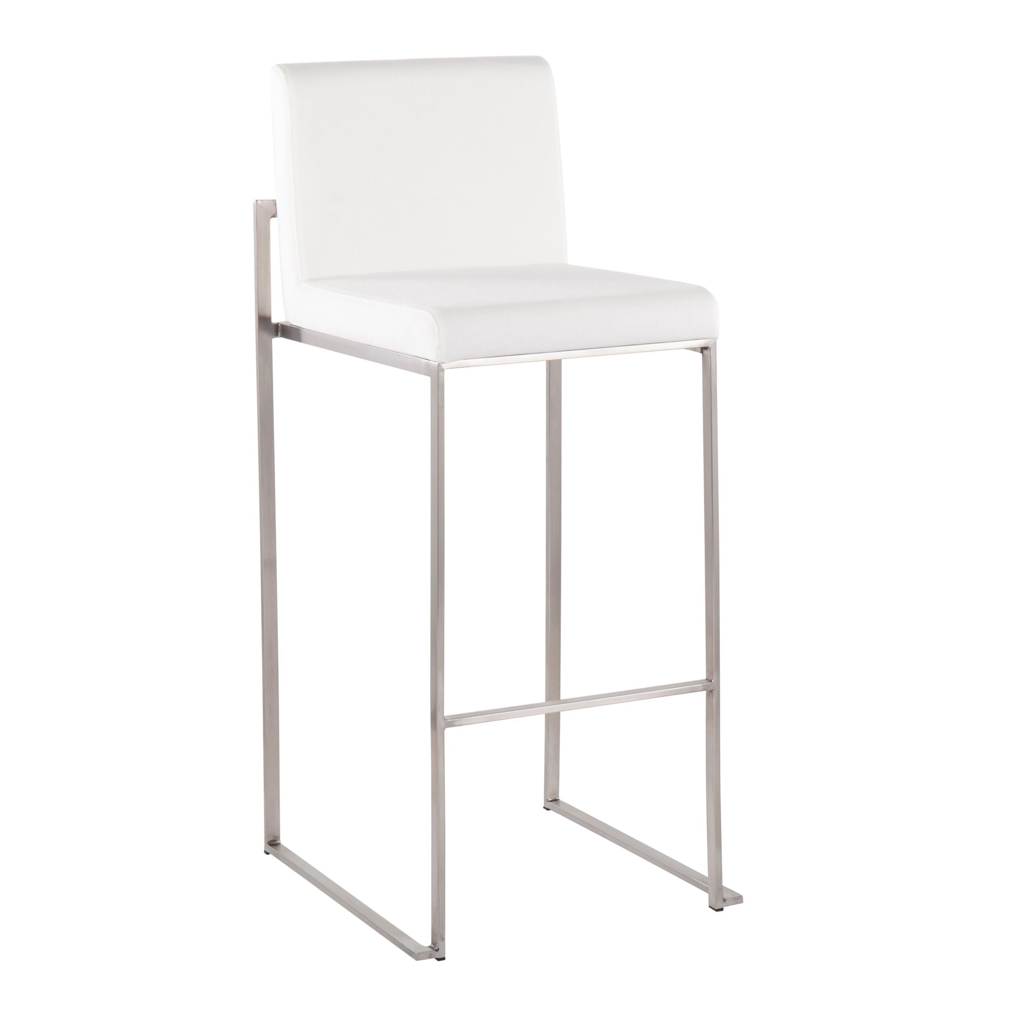 Fuji - Contemporary And Modern Elegance High Back Barstool - Best Buy Furniture