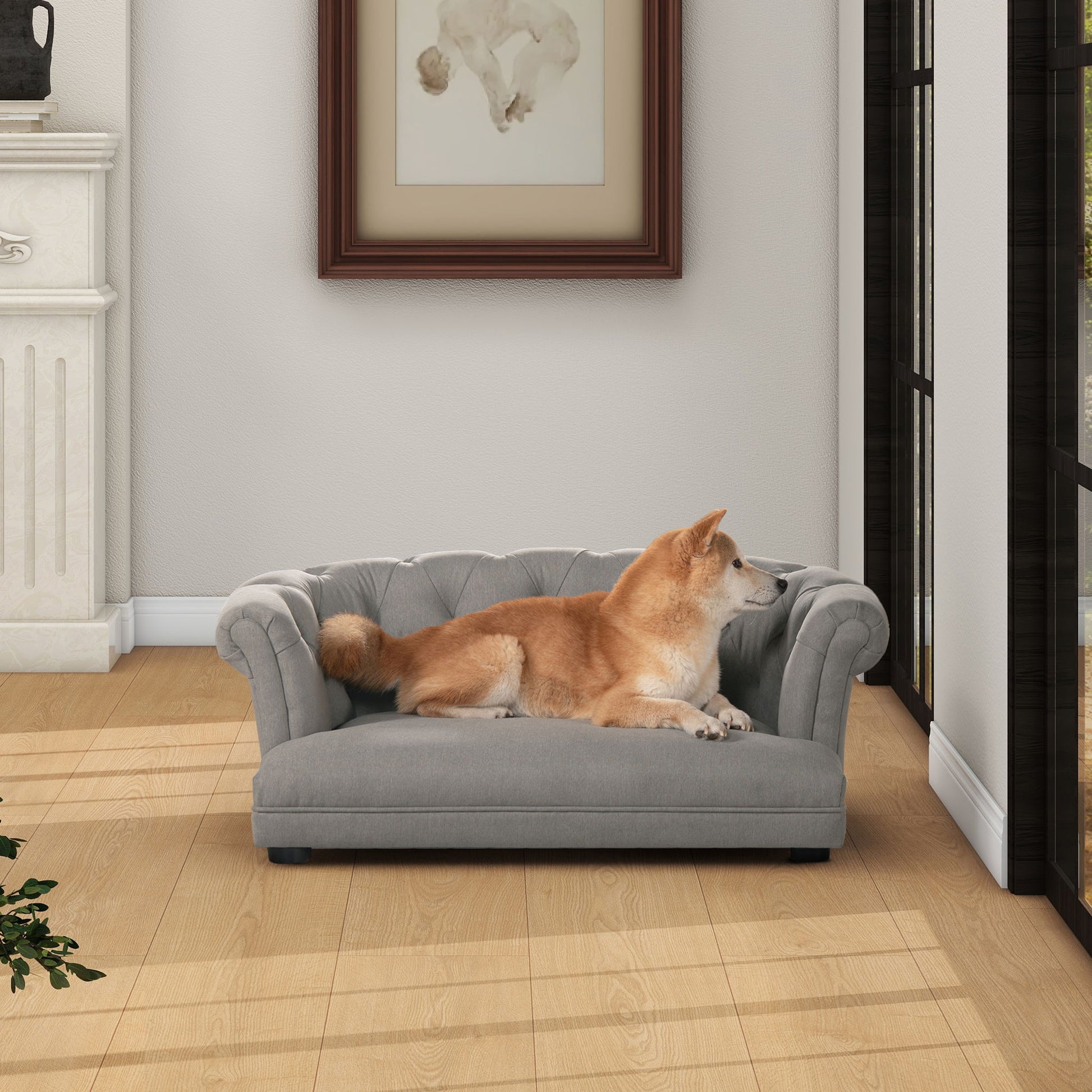 Kiki - Chesterfield Dog Sofa Bed Medium - Best Buy Furniture