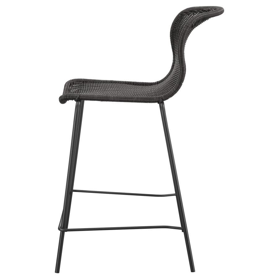 Mckinley - Faux Rattan Metal Chair (Set of 2) - Best Buy Furniture