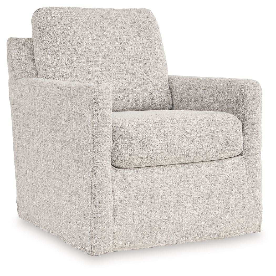 Nenana Next-gen Nuvella - Swivel Glider Accent Chair - Best Buy Furniture