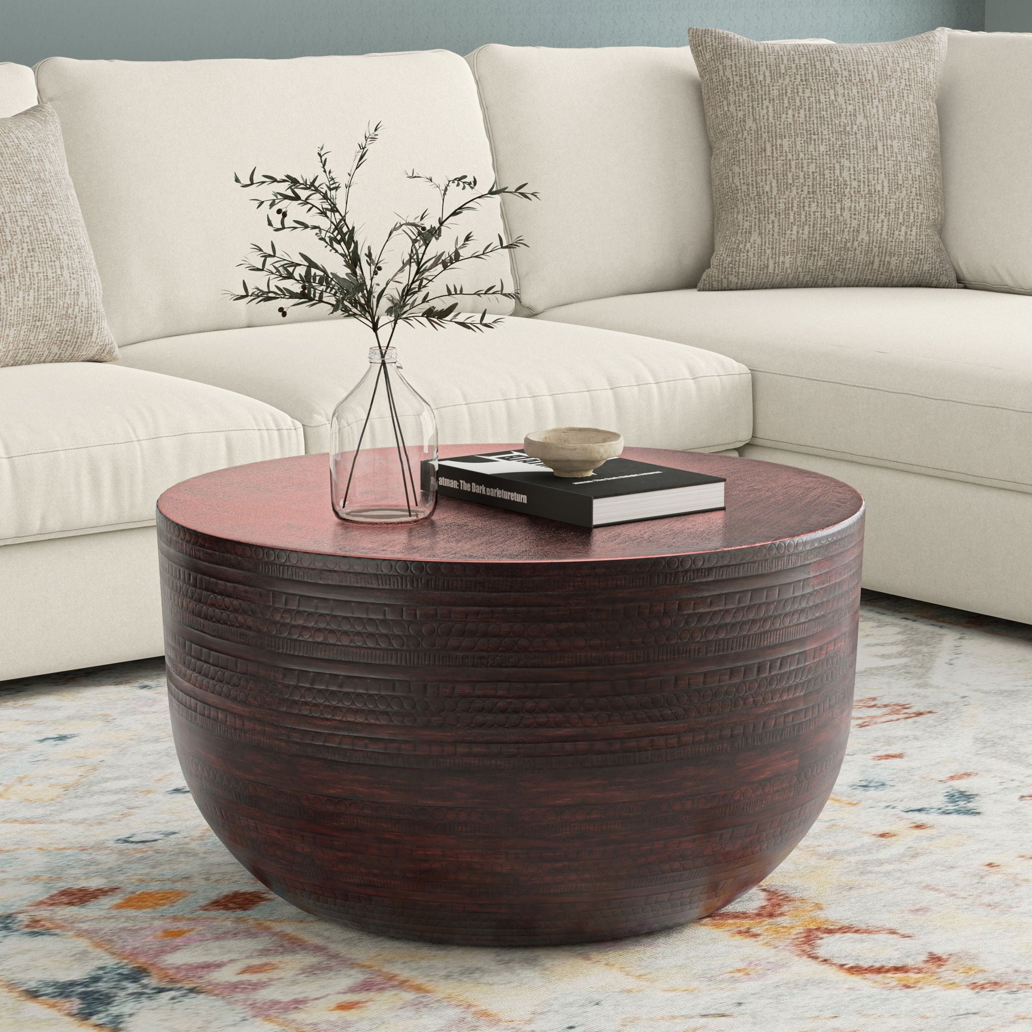 Johnsen - Handcrafted Metal Coffee Table - Best Buy Furniture