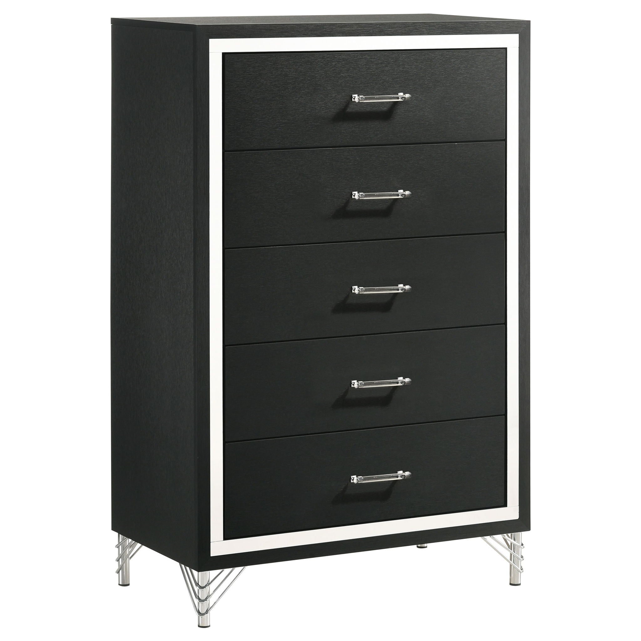 Lucia - 5-Drawer Bedroom Chest - Best Buy Furniture