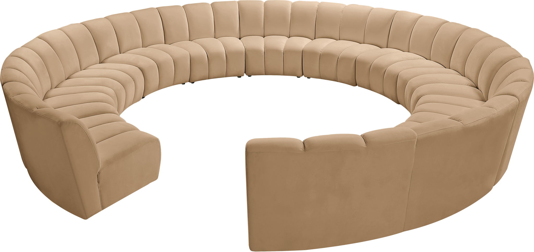 Infinity - 12 Piece Modular Sectional - Camel - Best Buy Furniture