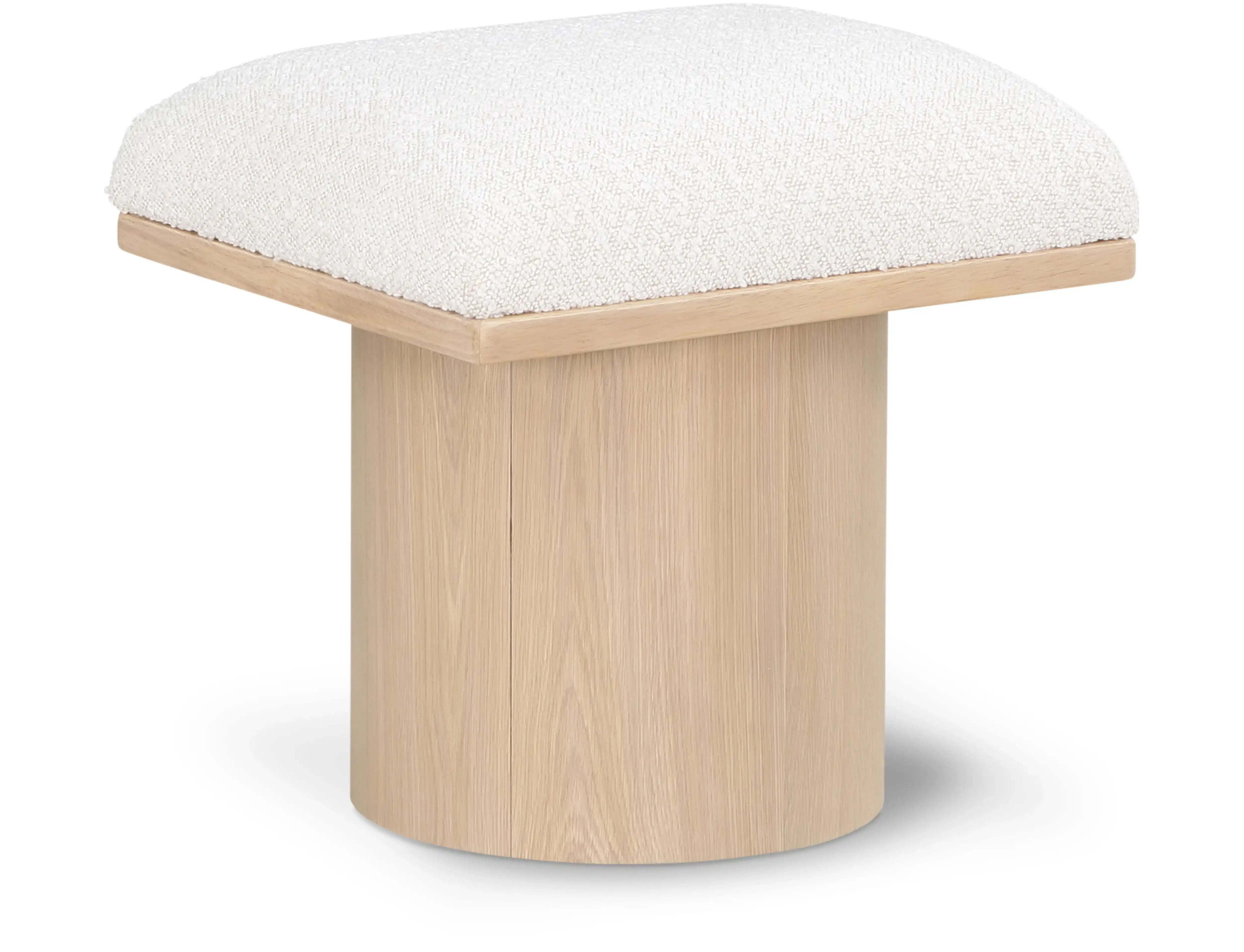 Pavilion - Bench / Stool With Natural Base - Best Buy Furniture