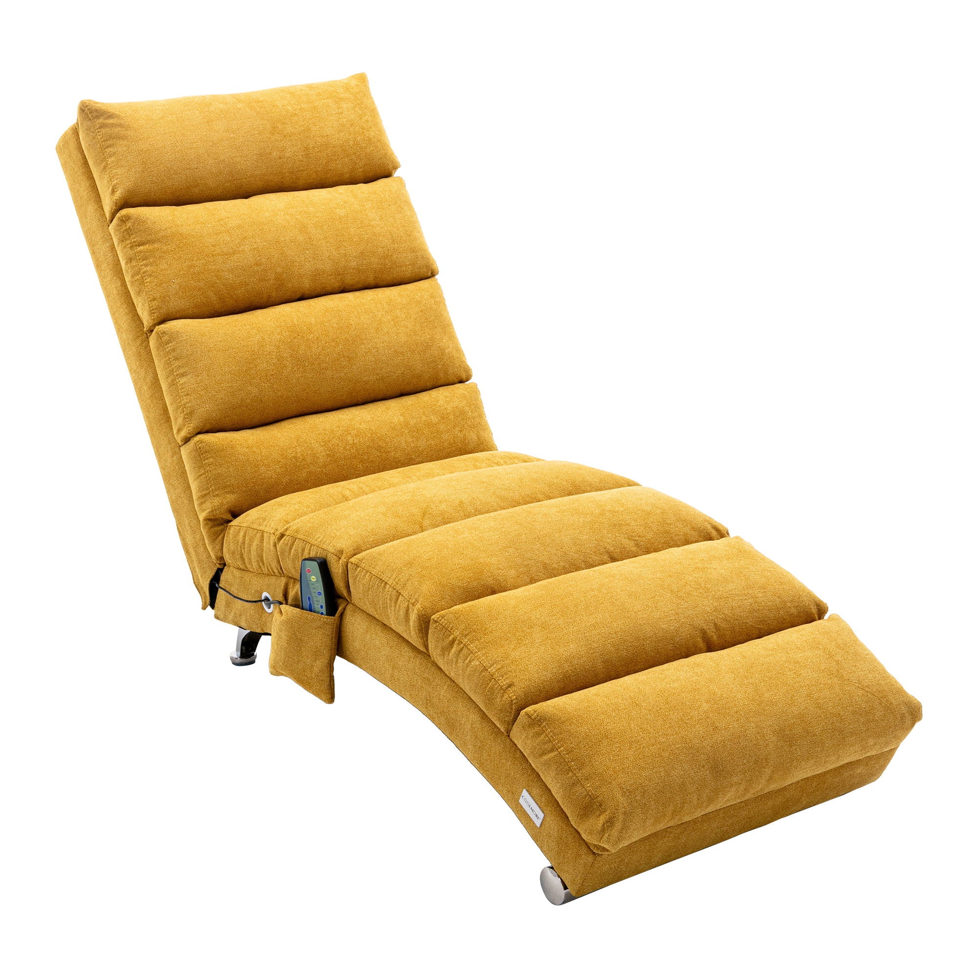 Massage Chaise Lounge Indoor With Remote Control, Ergonomic Electric Massage Lounger - Best Buy Furniture