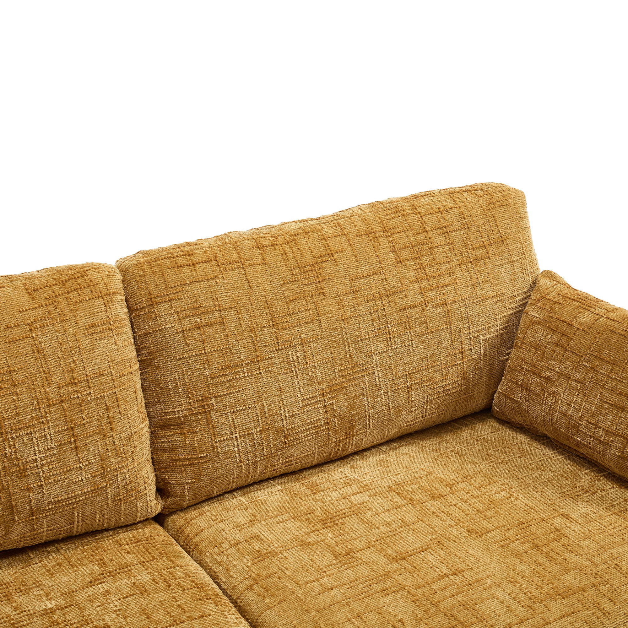 Chenille 2 Seater Sofa With LED Light, USB Charging Port, And Storage Bag - Best Buy Furniture