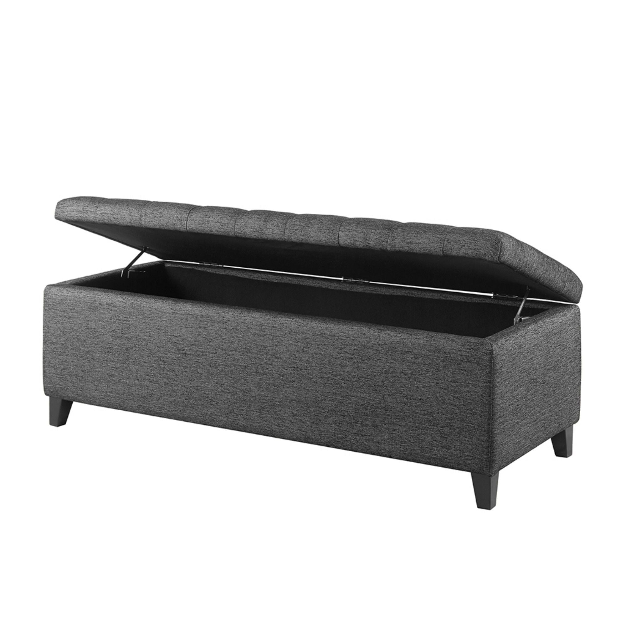Elegant Design Tufted Top, Soft Close Storage Bench - Best Buy Furniture