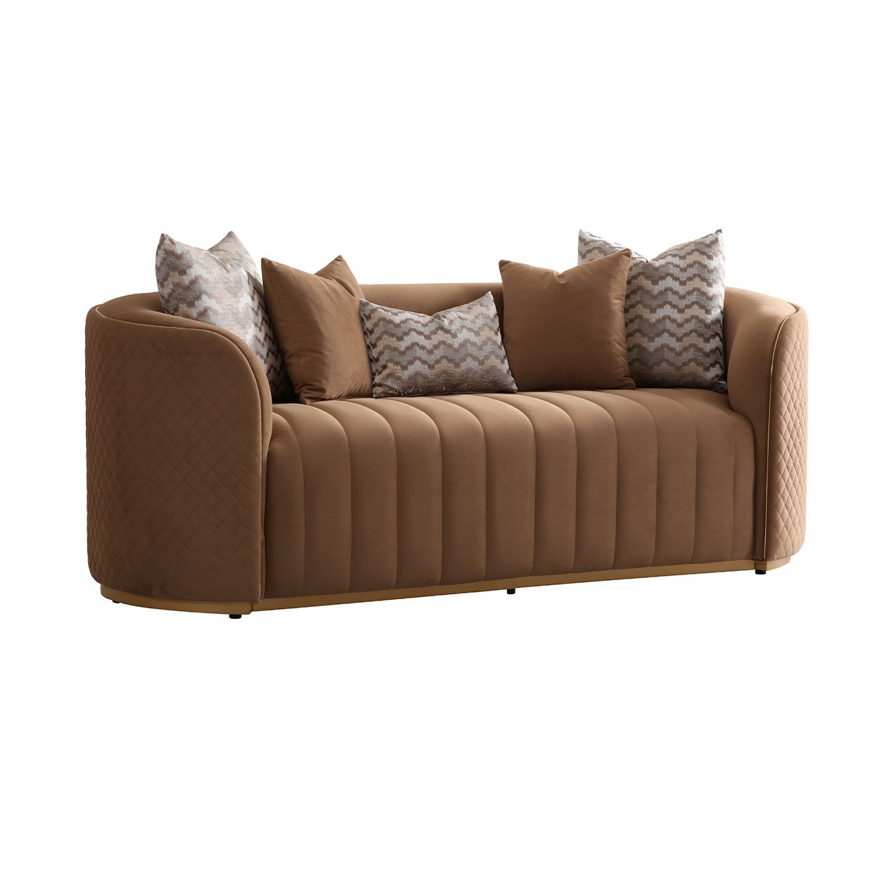 Ariana - Velvet Loveseat - Best Buy Furniture
