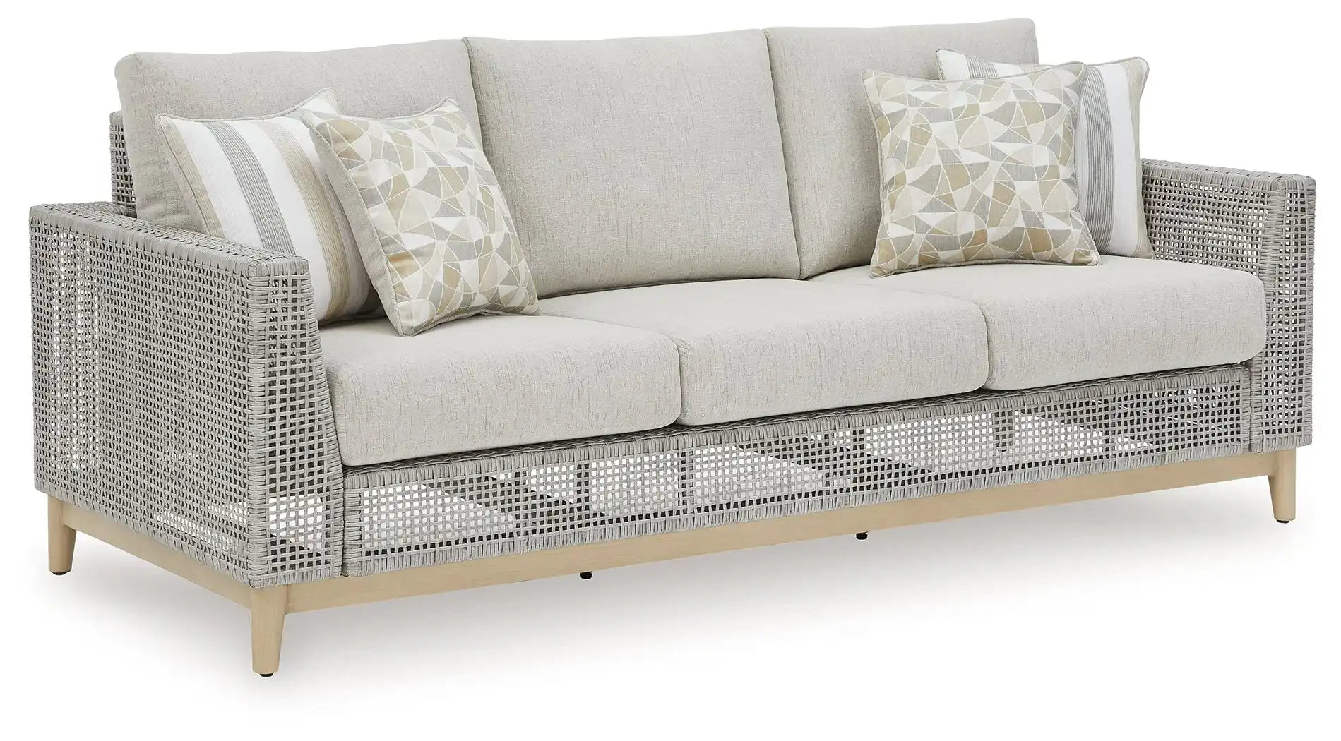 Seton Creek - Sofa With Cushion - Gray - Best Buy Furniture