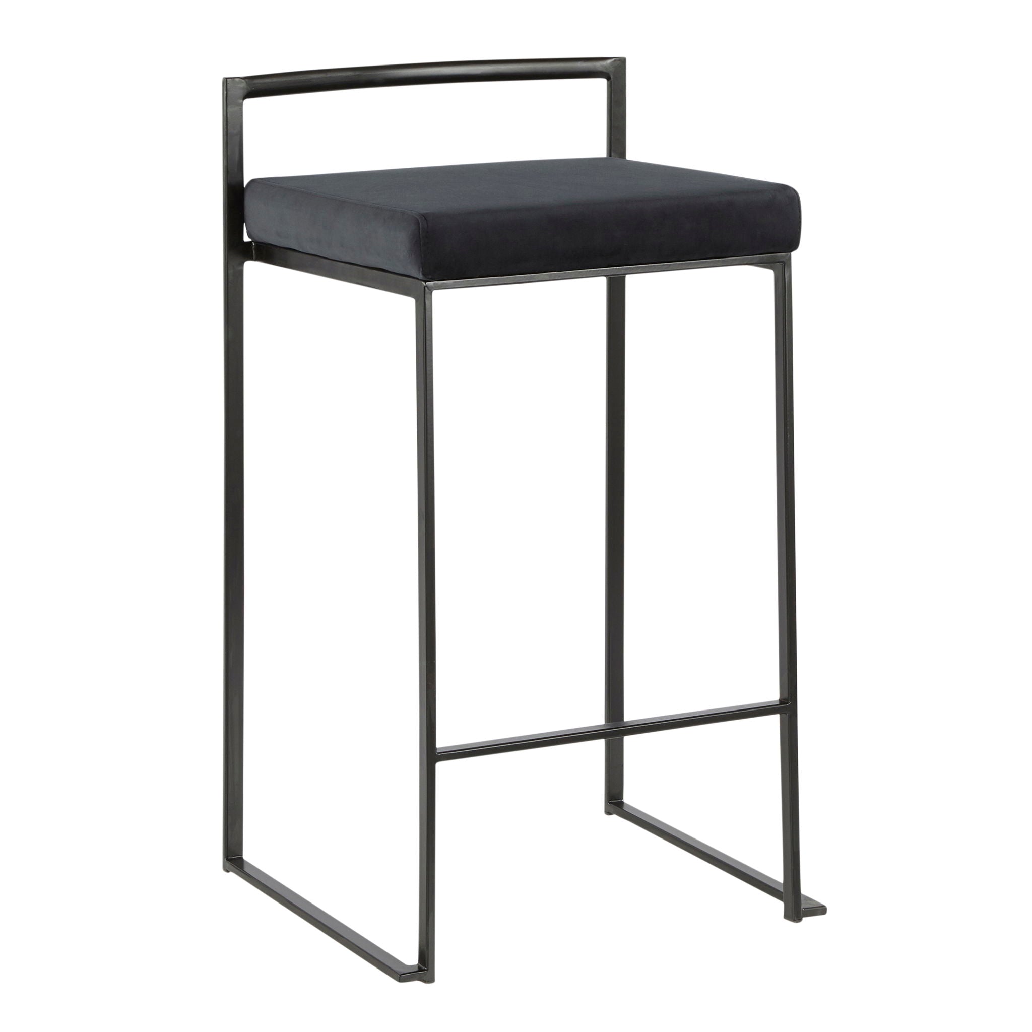 Fuji - Contemporary Style Stackable Counter Stool - Best Buy Furniture