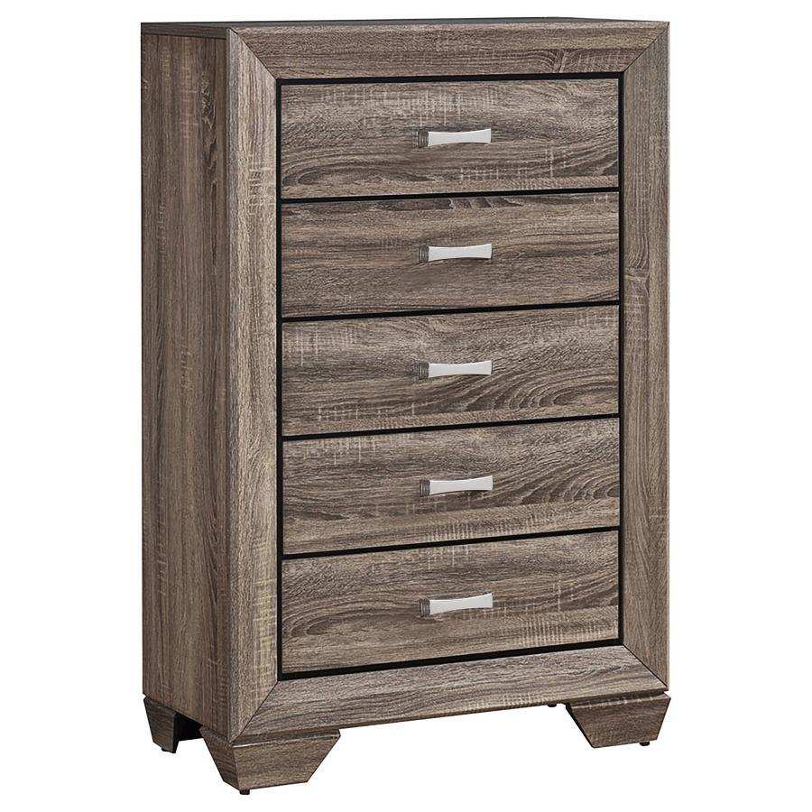 Kauffman - 5-Drawer Bedroom Chest - Best Buy Furniture