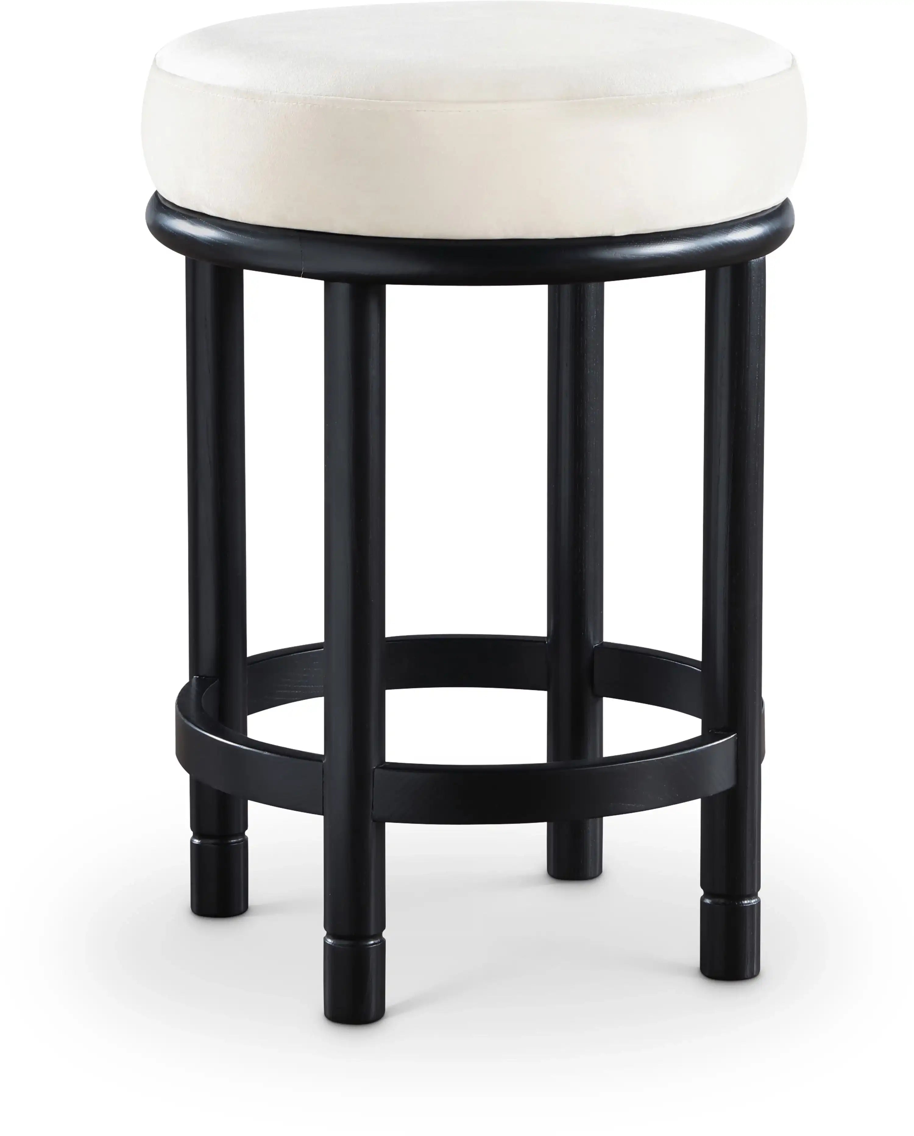 Monette - Counter Stool With Black Base - Best Buy Furniture