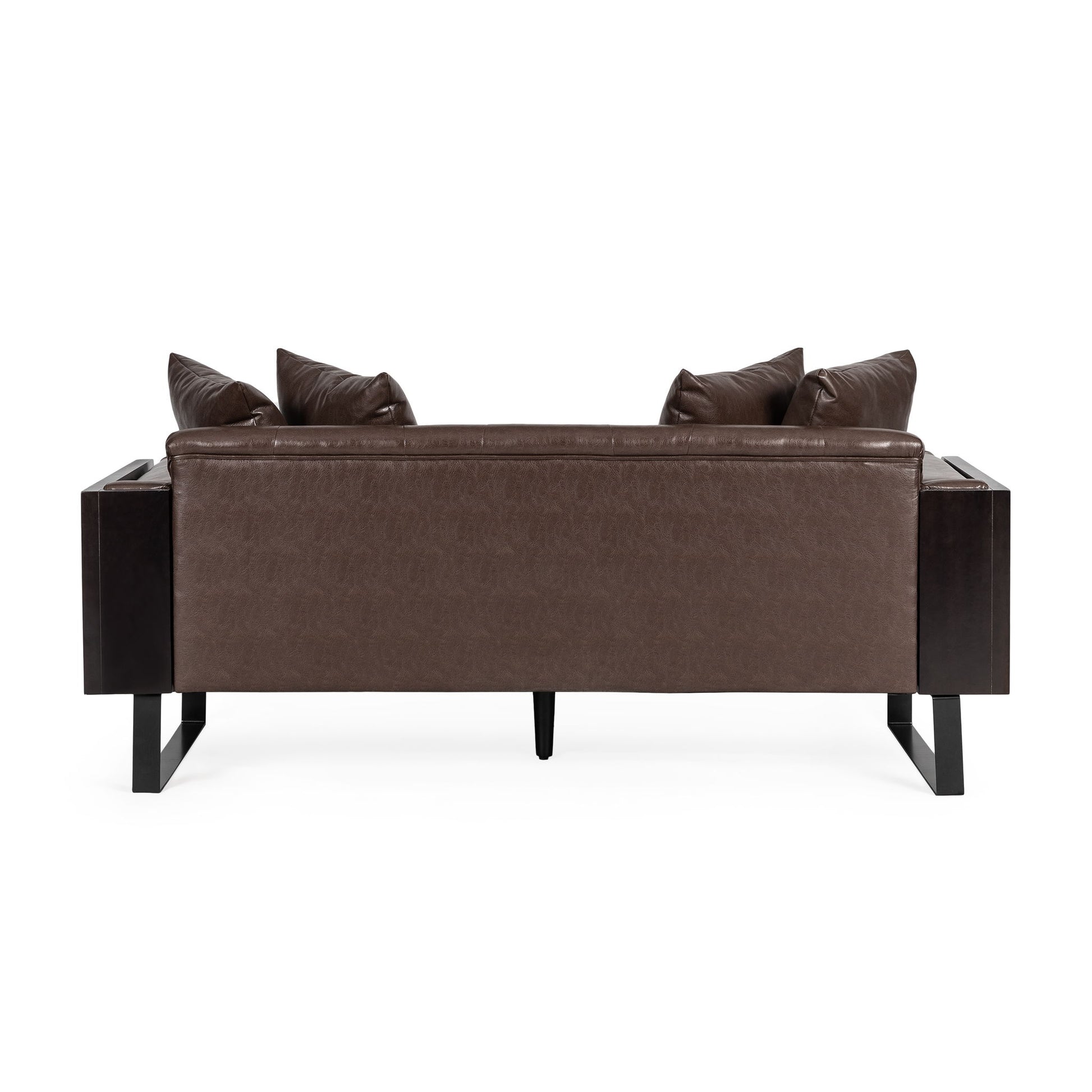 Contemporary Oversized Loveseat With Accent Pillow - Best Buy Furniture