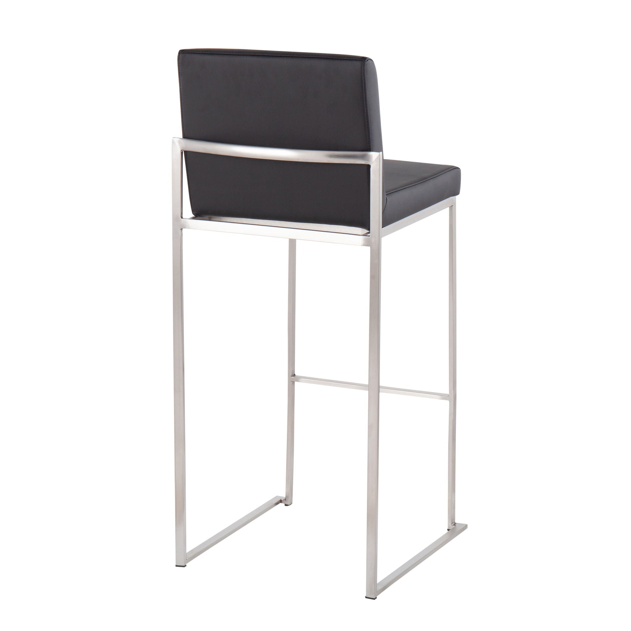 Fuji - Contemporary And Modern Elegance High Back Barstool - Best Buy Furniture