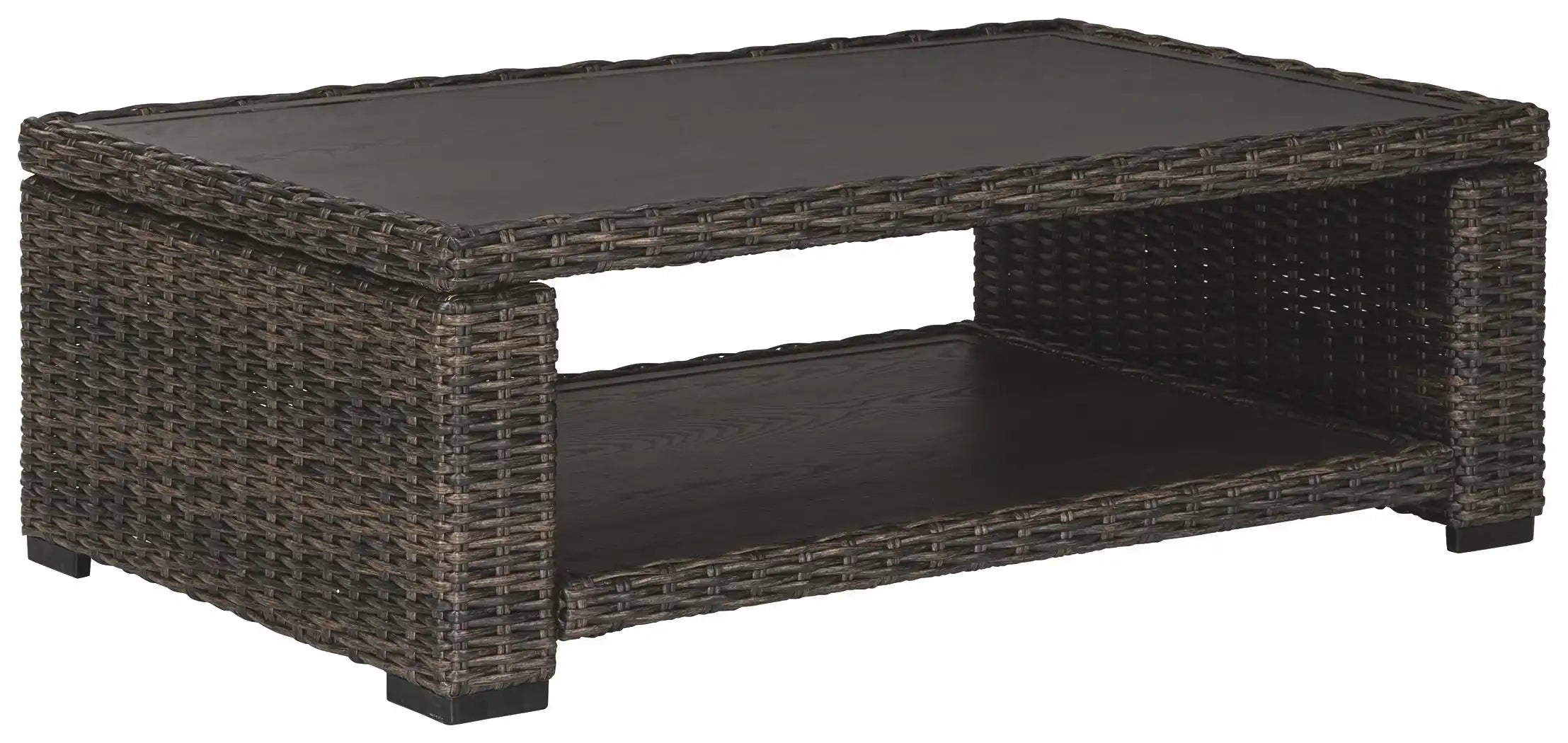 Grasson Lane - Rectangular Cocktail Table - Brown - Best Buy Furniture