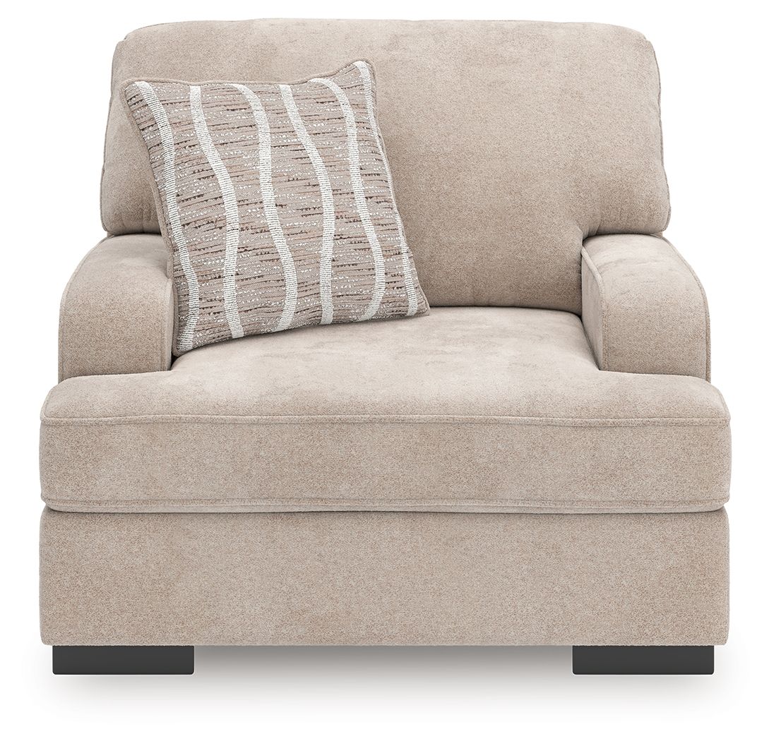 High Profile - Chair and a Half - Taupe - Best Buy Furniture