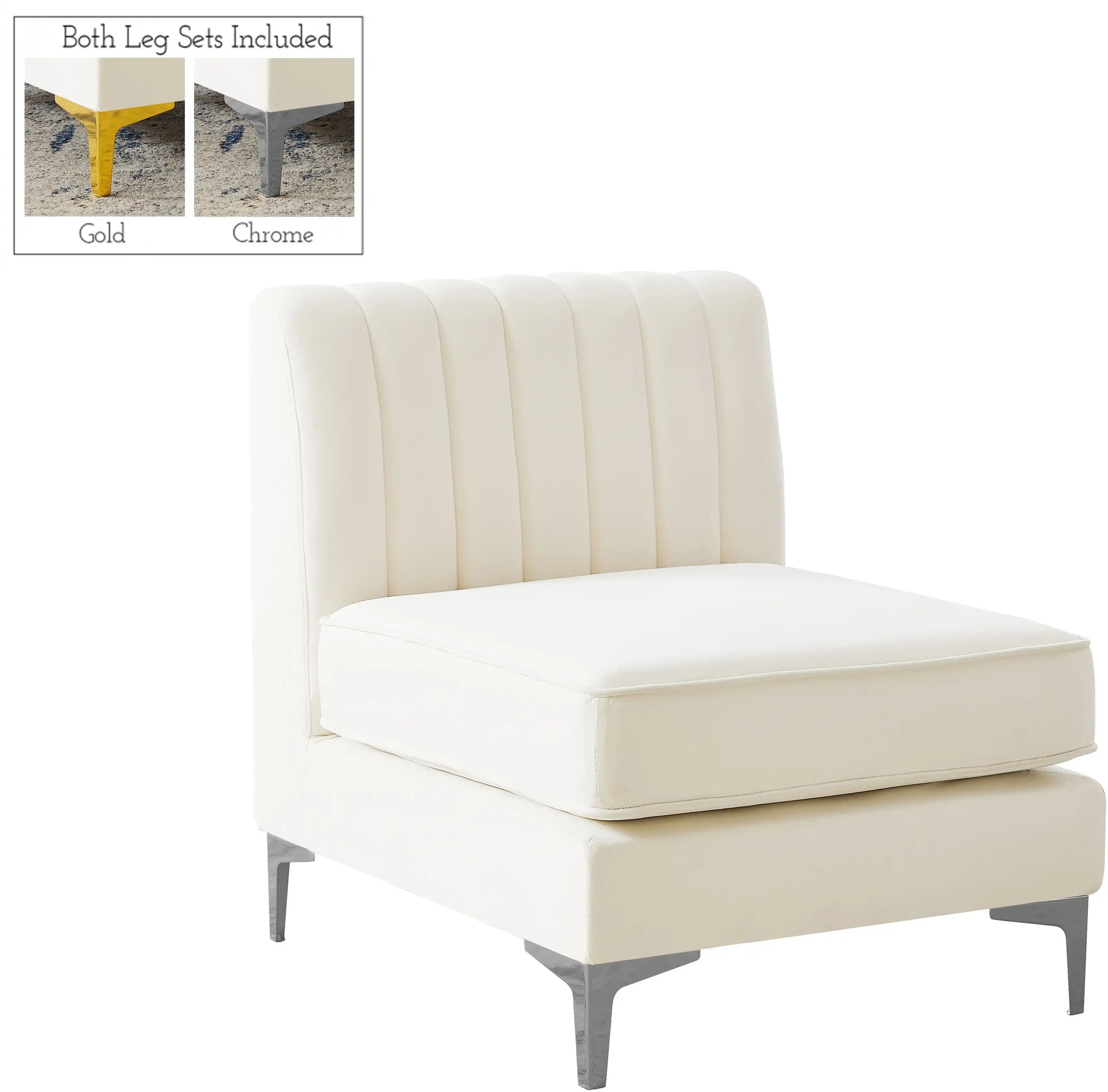 Alina - Armless Chair - Best Buy Furniture