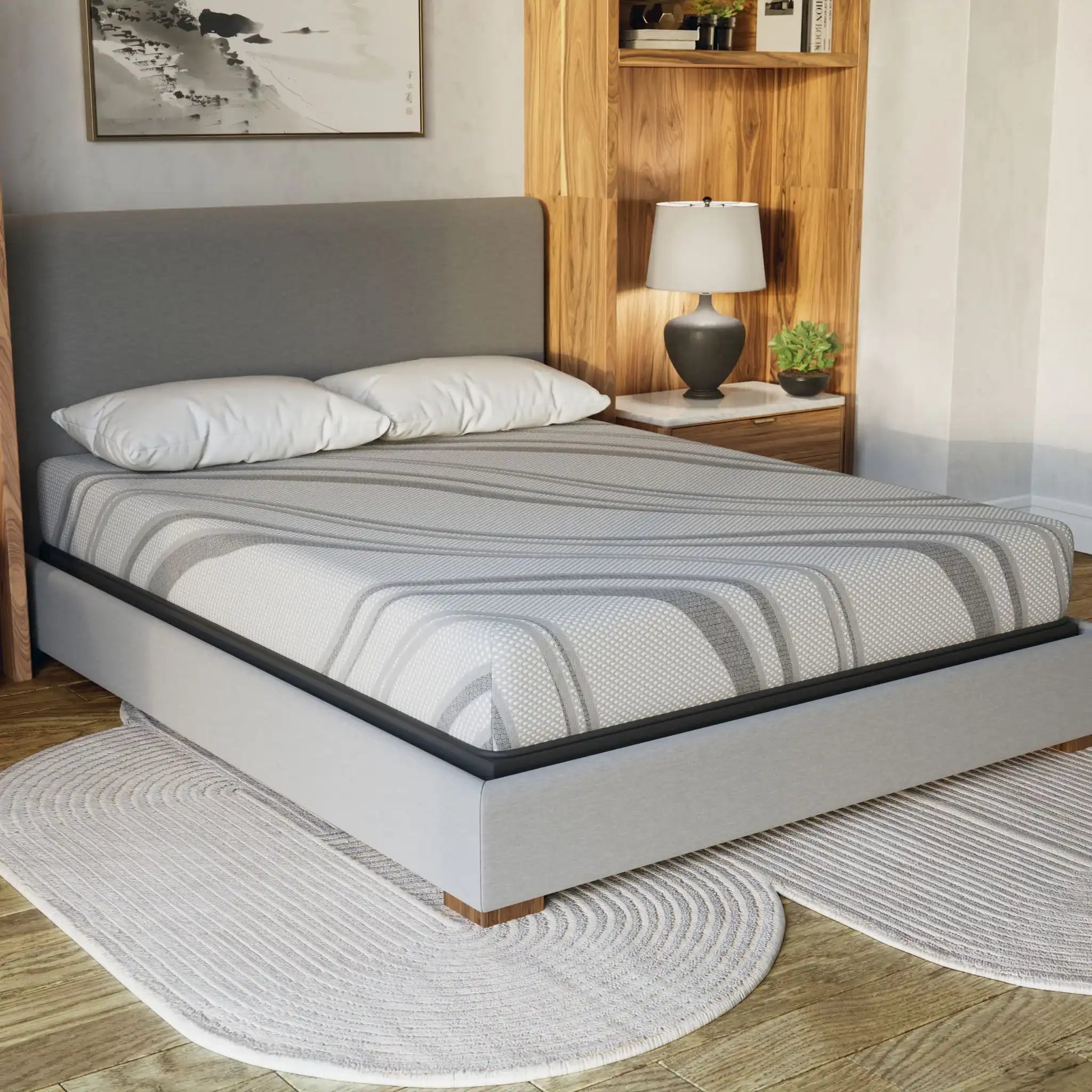 Bib Nl - 8" Pro Gel Foam Firm Mattress - Best Buy Furniture