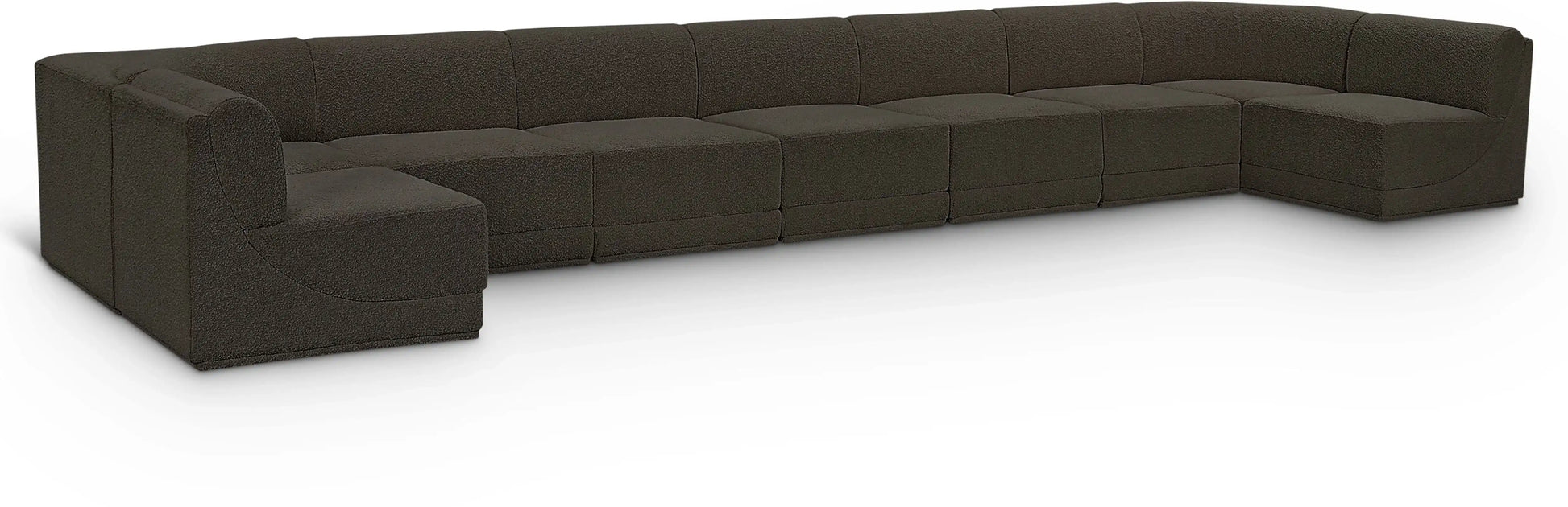 Ollie - 9 Piece Modular Sectional - Best Buy Furniture