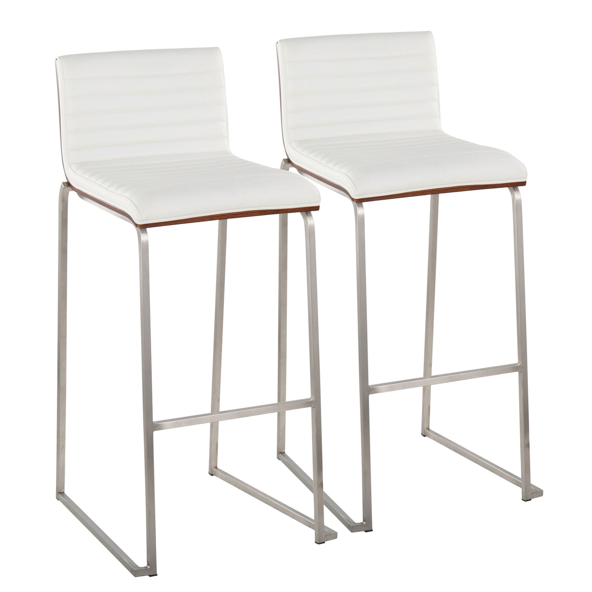 Mason Mara - Contemporary Fixed Height Barstool (Set of 2) - Best Buy Furniture