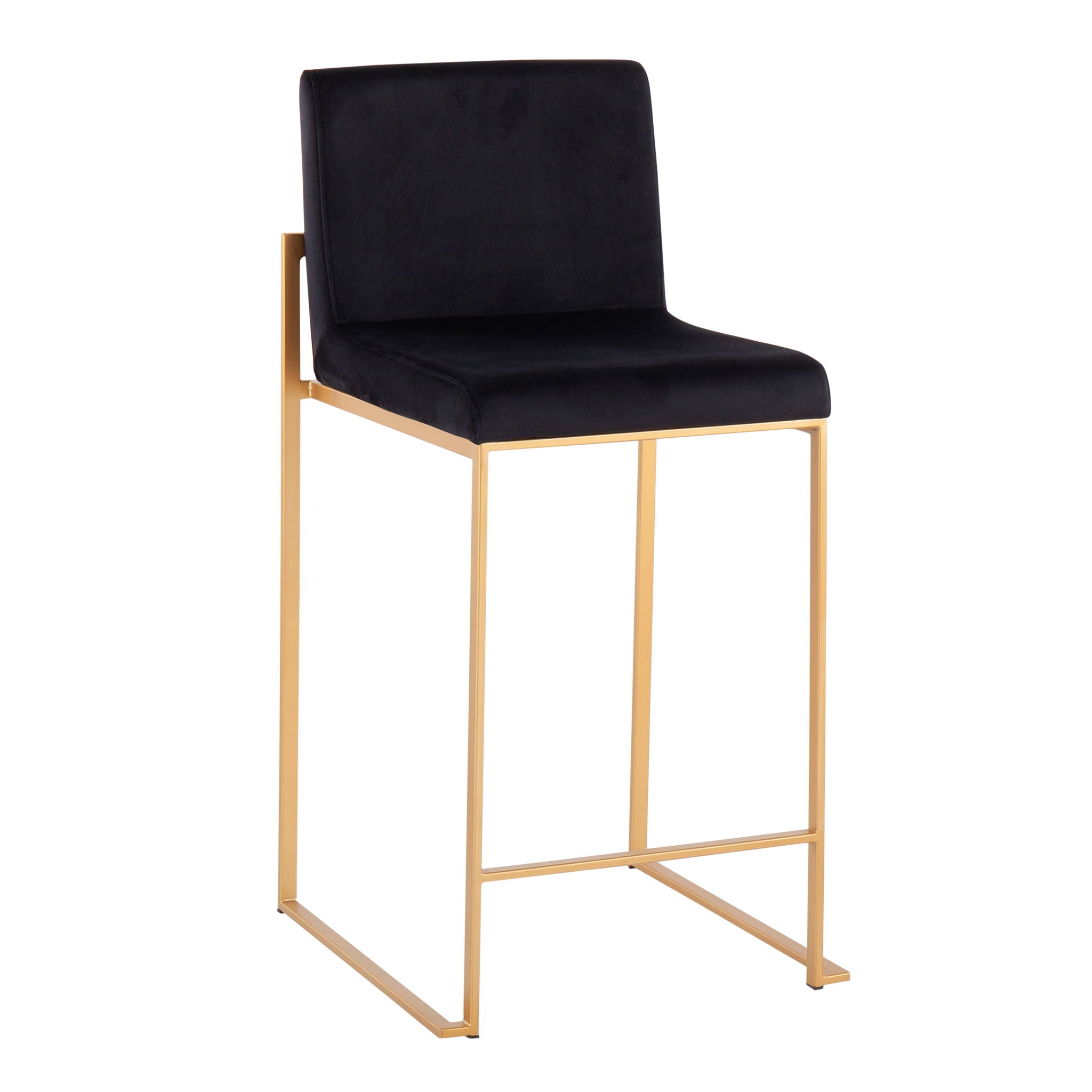 Fuji - Contemporary High Back Stylish Counter Stool - Best Buy Furniture
