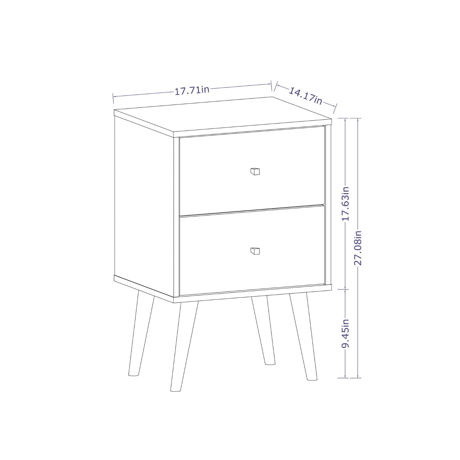 Liberty - Nightstand 2 Drawers