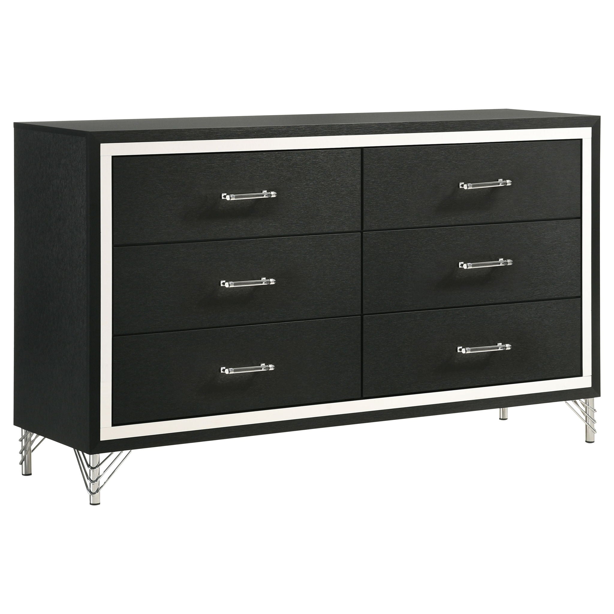 Lucia - 6-Drawer Dresser - Best Buy Furniture